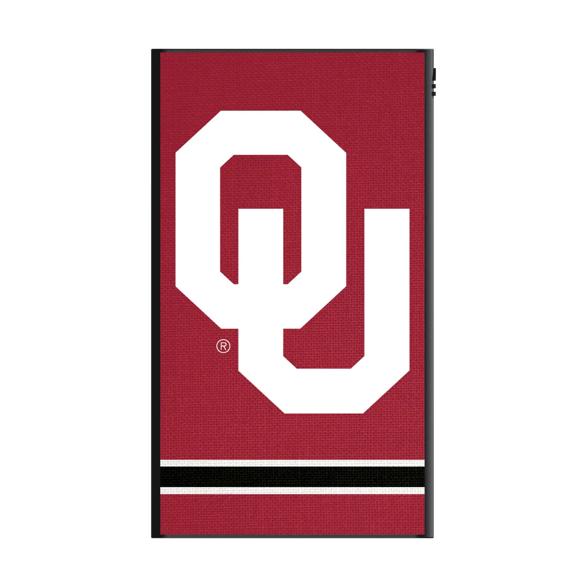 University of Oklahoma Sooners Stripe 5000mAh Flat Power Bank