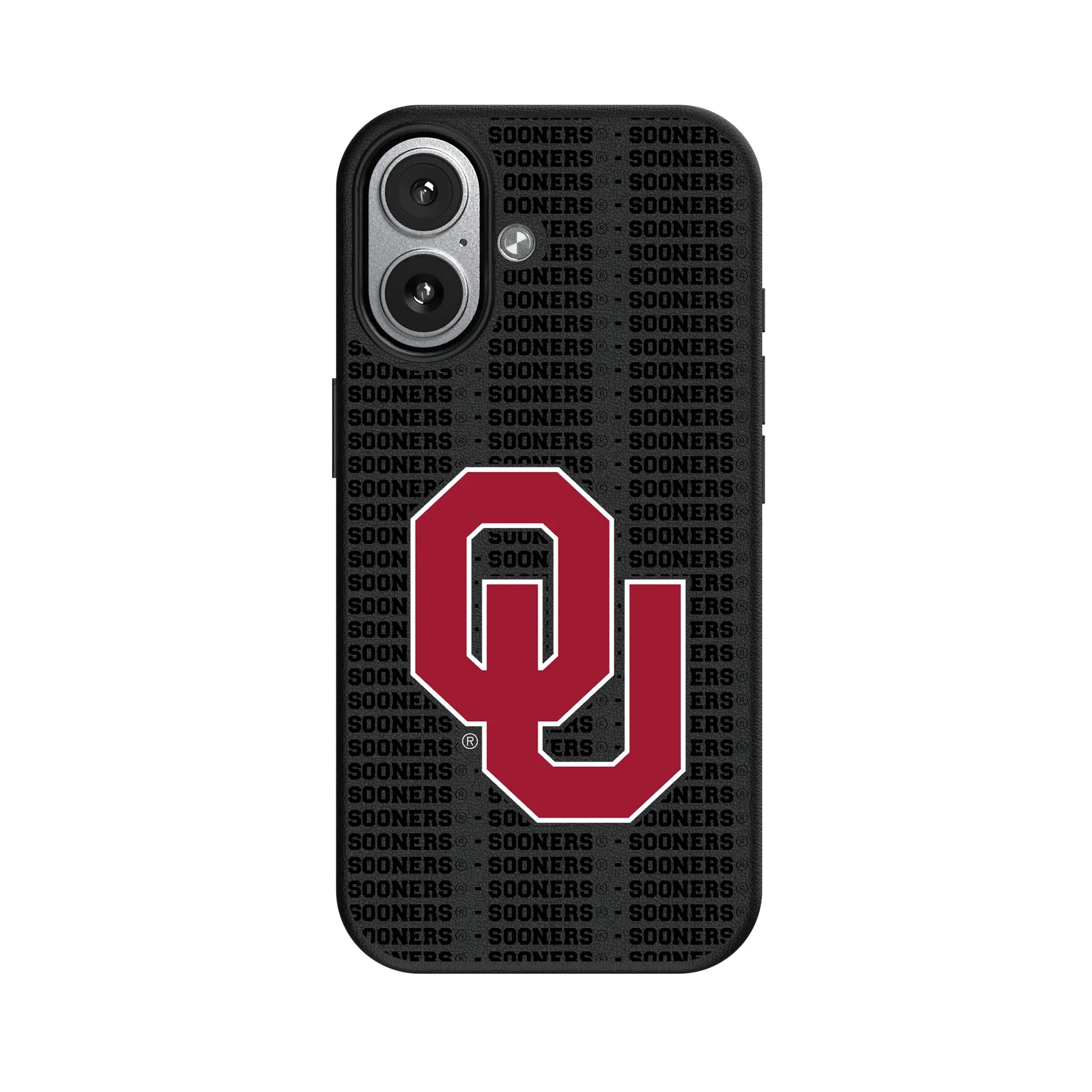 University of Oklahoma Sooners Text Backdrop iPhone MagSafe Compatible Phone Case for Apple iPhone#Device_iPhone 17
