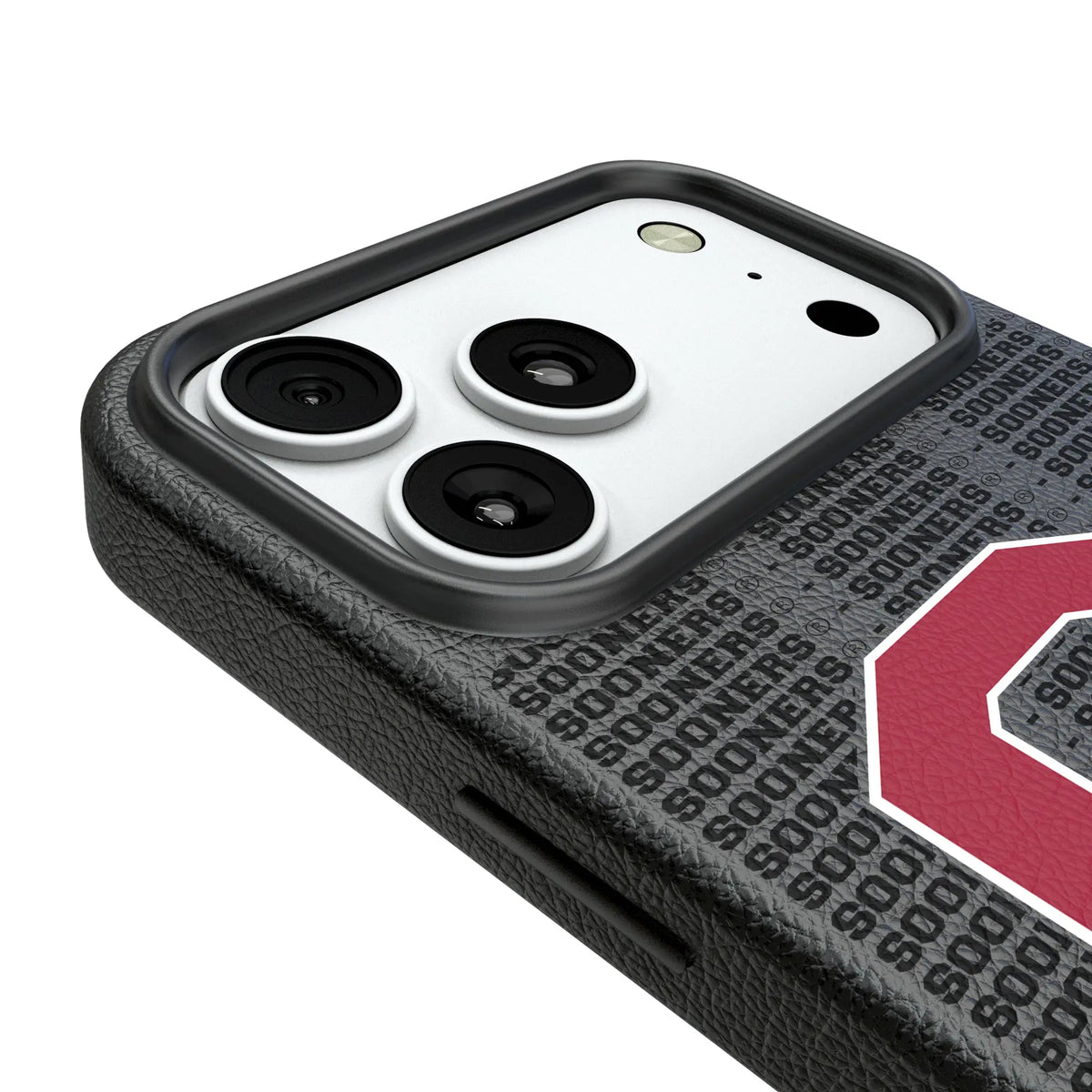 University of Oklahoma Sooners Text Backdrop iPhone MagSafe Compatible Phone Case for Apple iPhone - Detail#Device_iPhone 18 Pro Max