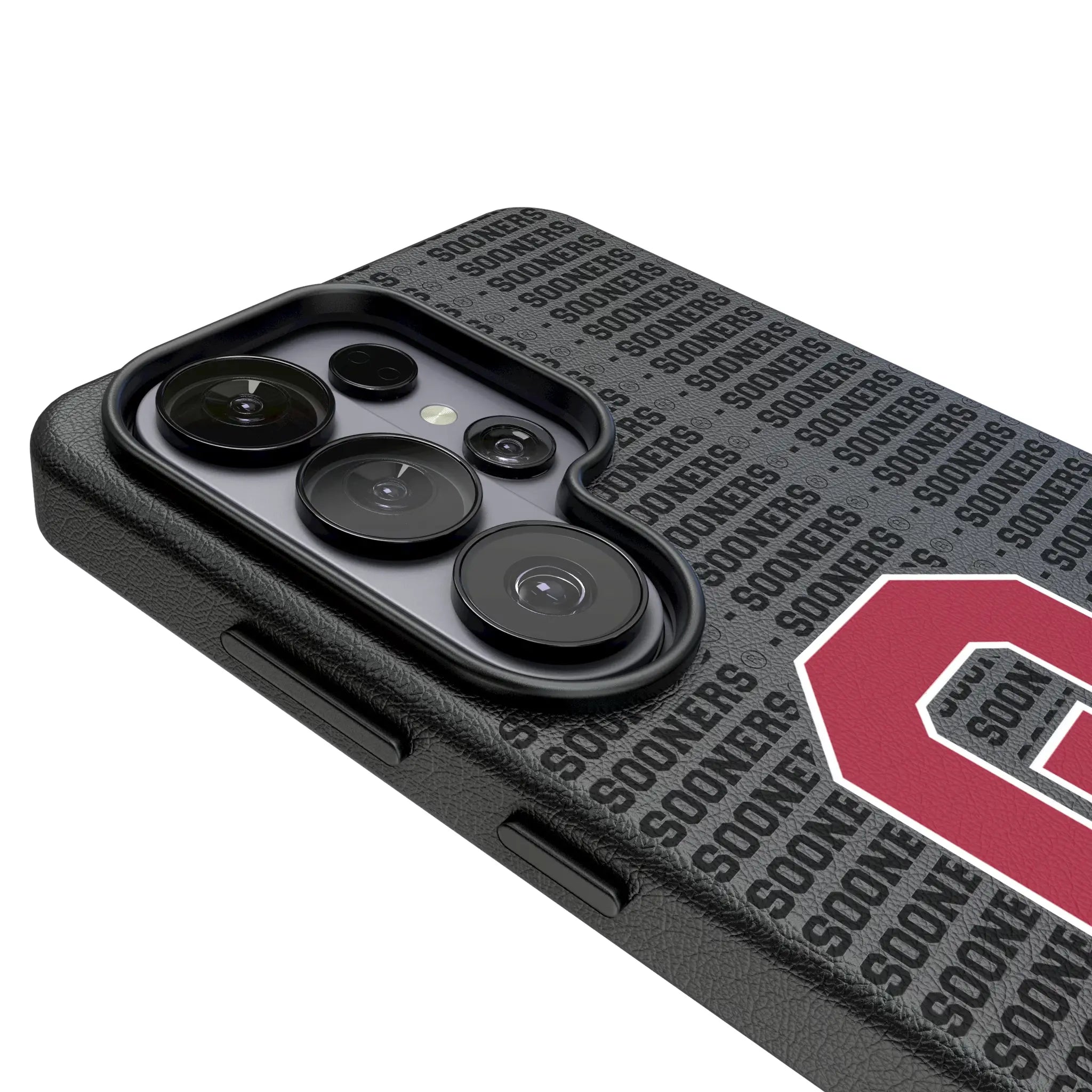 University of Oklahoma Sooners Text Backdrop Galaxy MagSafe Compatible Phone Case for Samsung Galaxy - Detail#Device_Galaxy S26 Ultra
