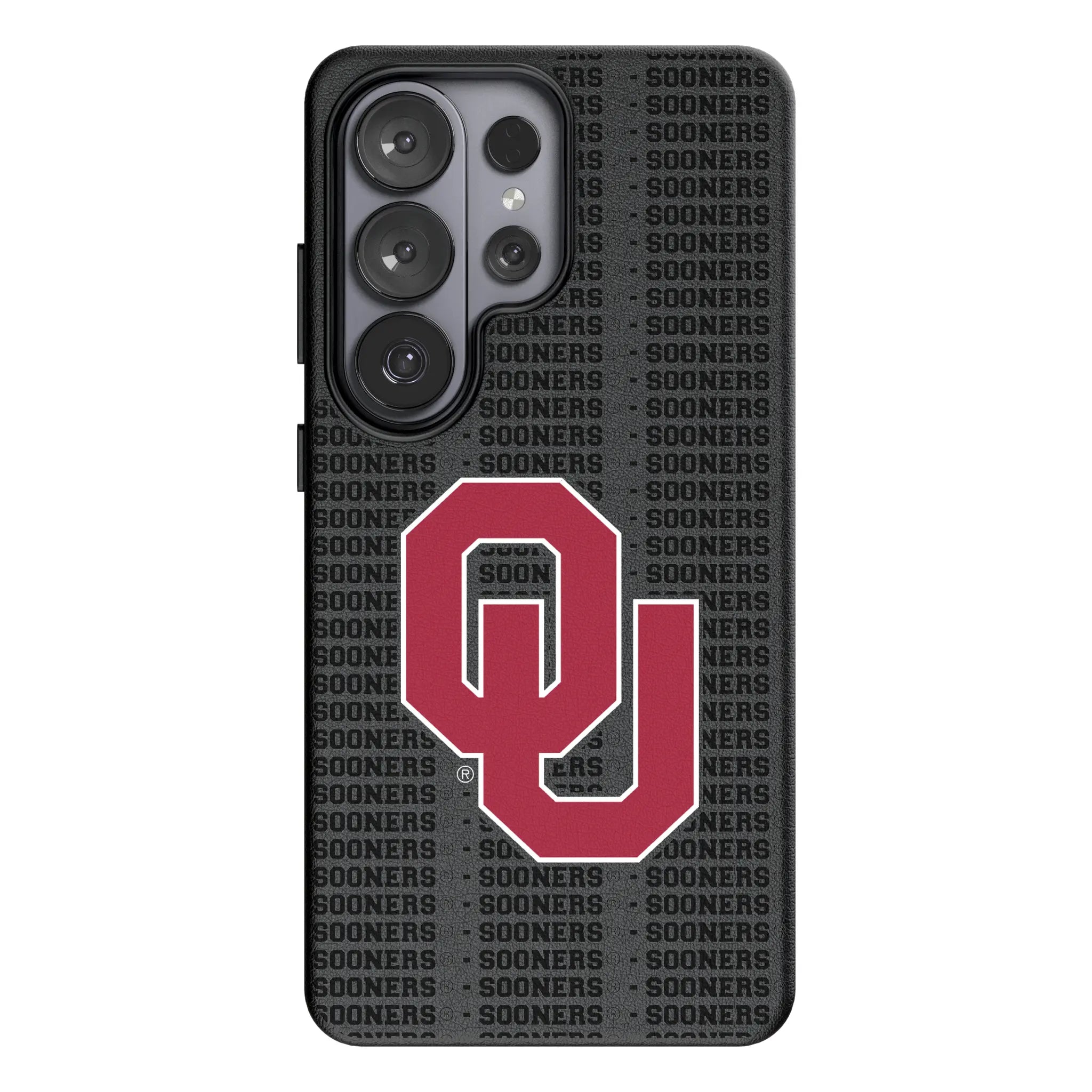 University of Oklahoma Sooners Text Backdrop Galaxy MagSafe Compatible Phone Case for Samsung Galaxy#Device_Galaxy S26 Ultra