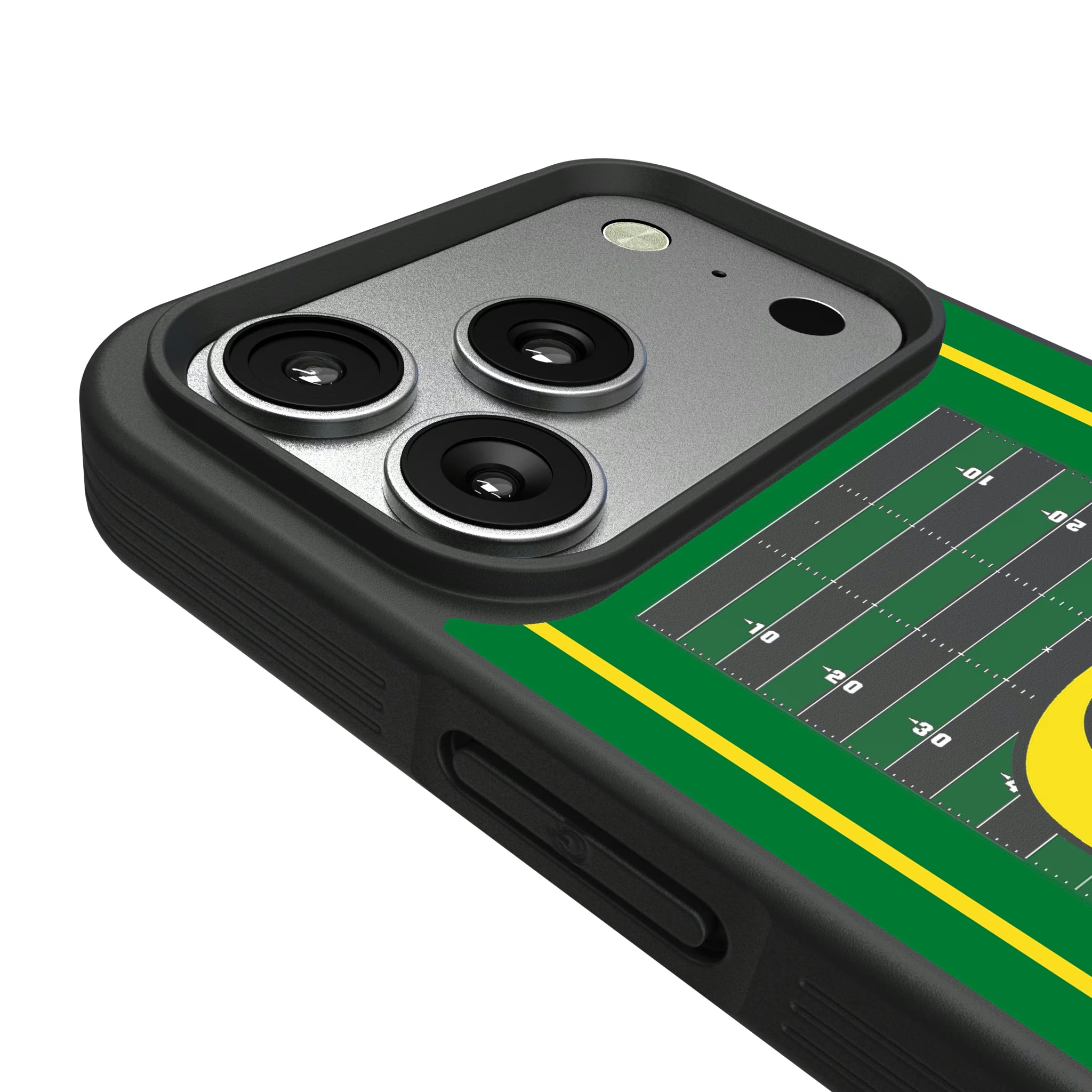 University of Oregon Ducks Field iPhone Bump Phone Case for Apple iPhone - Detail#Device_iPhone 17 Pro