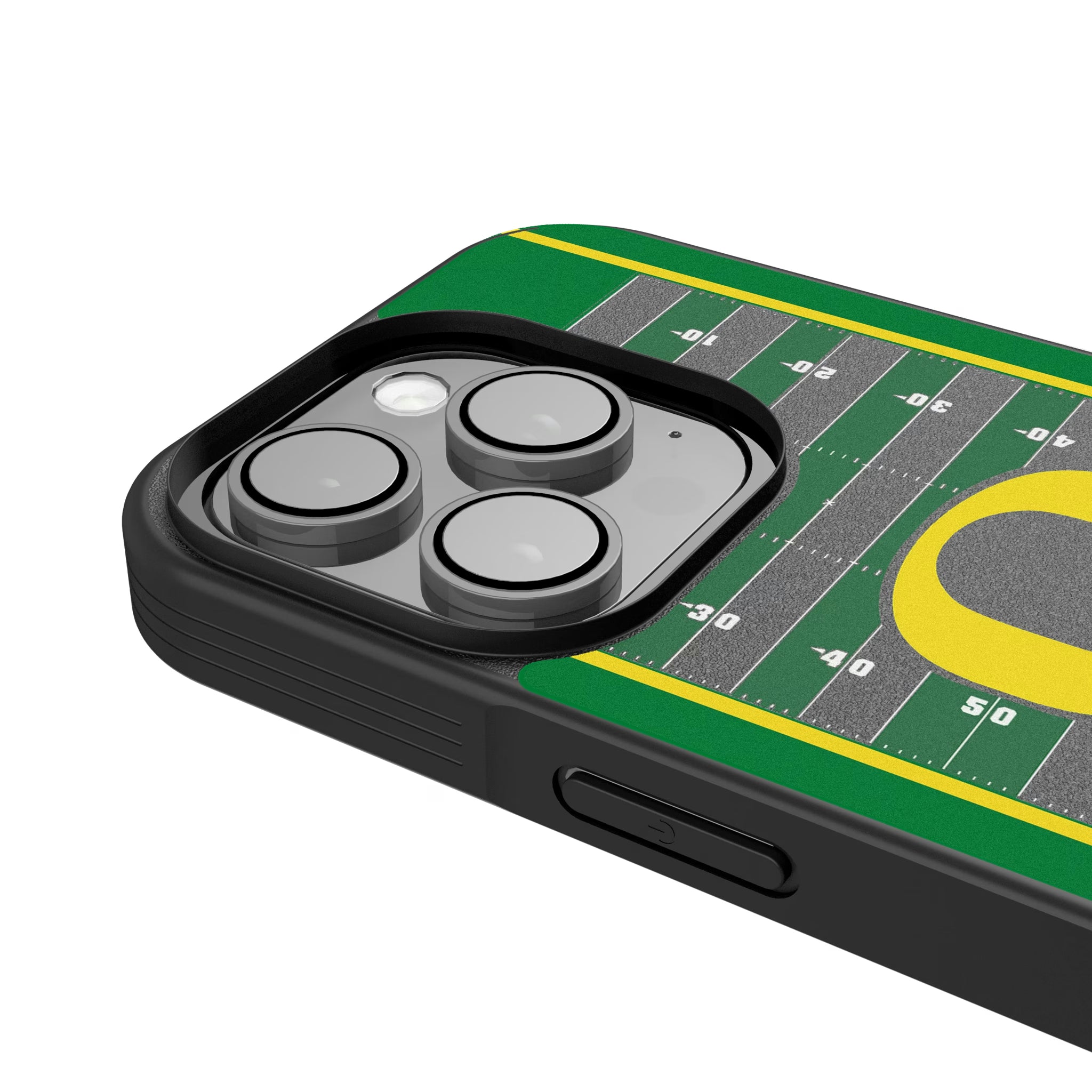 University of Oregon Ducks Field iPhone Bump Phone Case for Apple iPhone - Detail