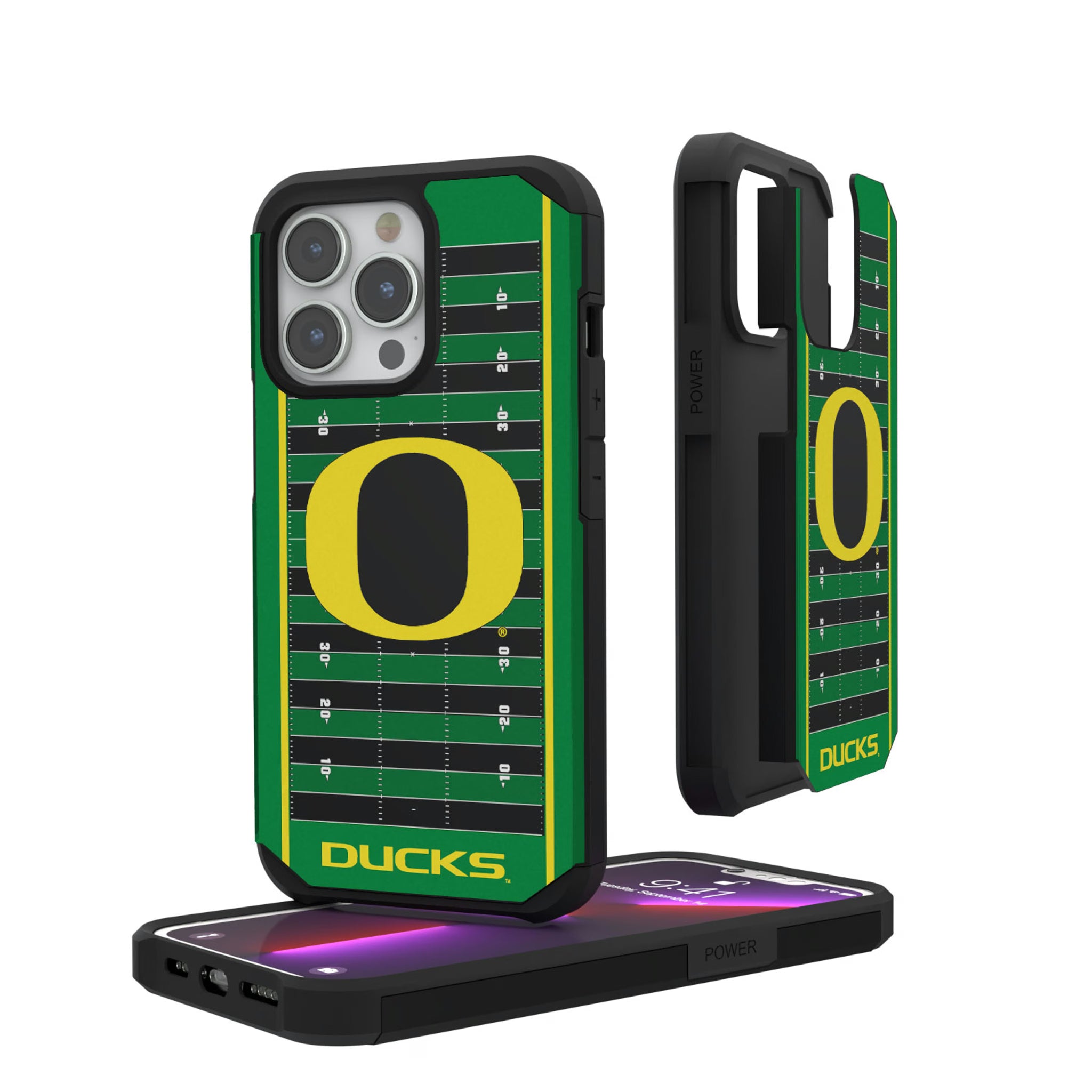 University of Oregon Ducks Field iPhone Rugged Phone Case for Apple iPhone