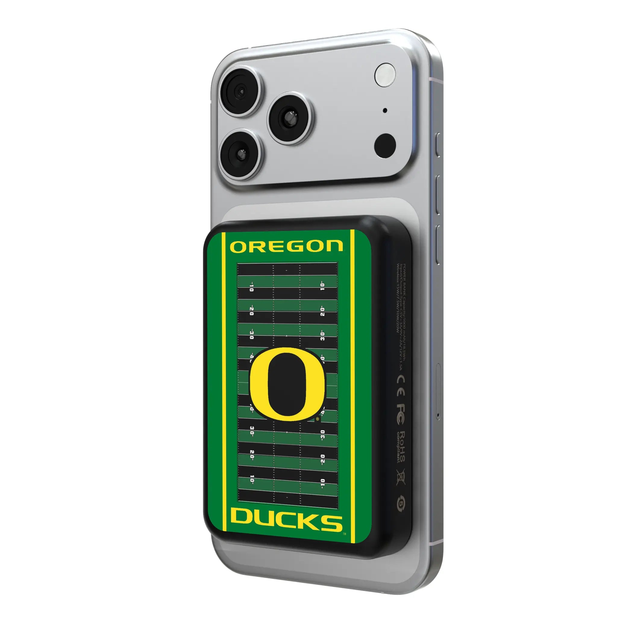University of Oregon Ducks Field Wireless Mag Power Bank