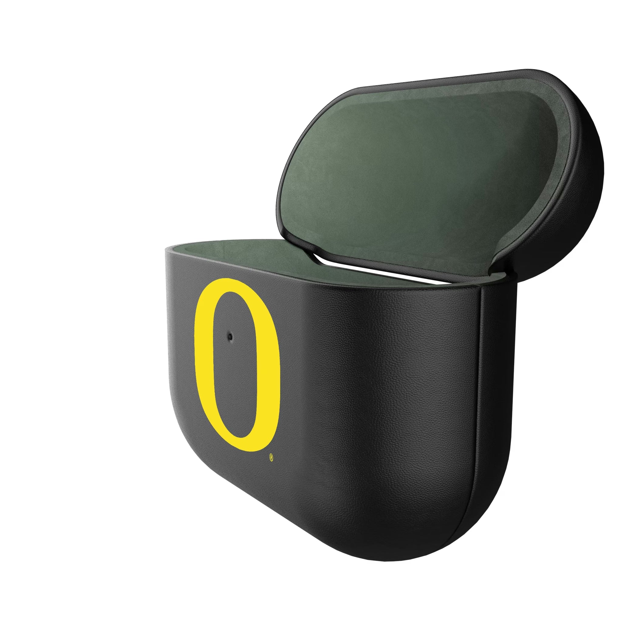 University of Oregon Ducks Insignia AirPods AirPod Case Cover - Isometric View#Device_AirPods 3rd Gen