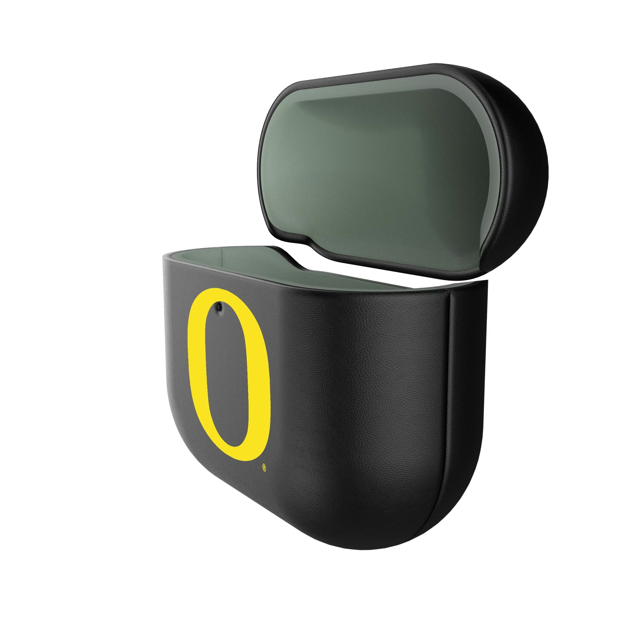 University of Oregon Ducks Insignia AirPods AirPod Case Cover - Isometric View#Device_AirPods 4
