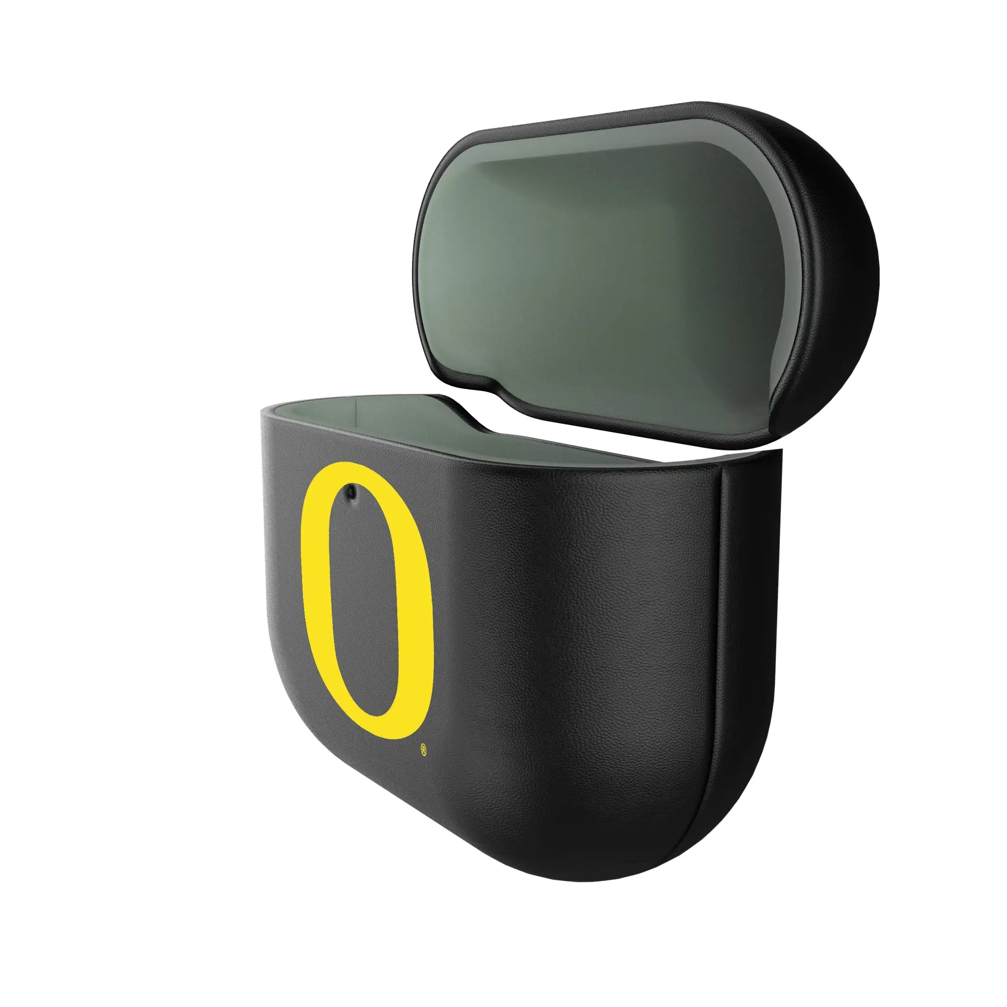 University of Oregon Ducks Insignia AirPods AirPod Case Cover - Isometric View#Device_AirPods 4