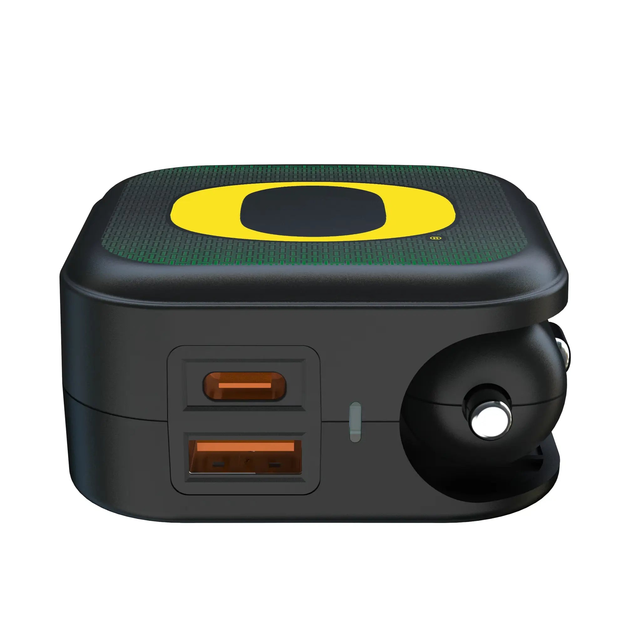 University of Oregon Ducks Linen 2 in 1 USB A/C Charger