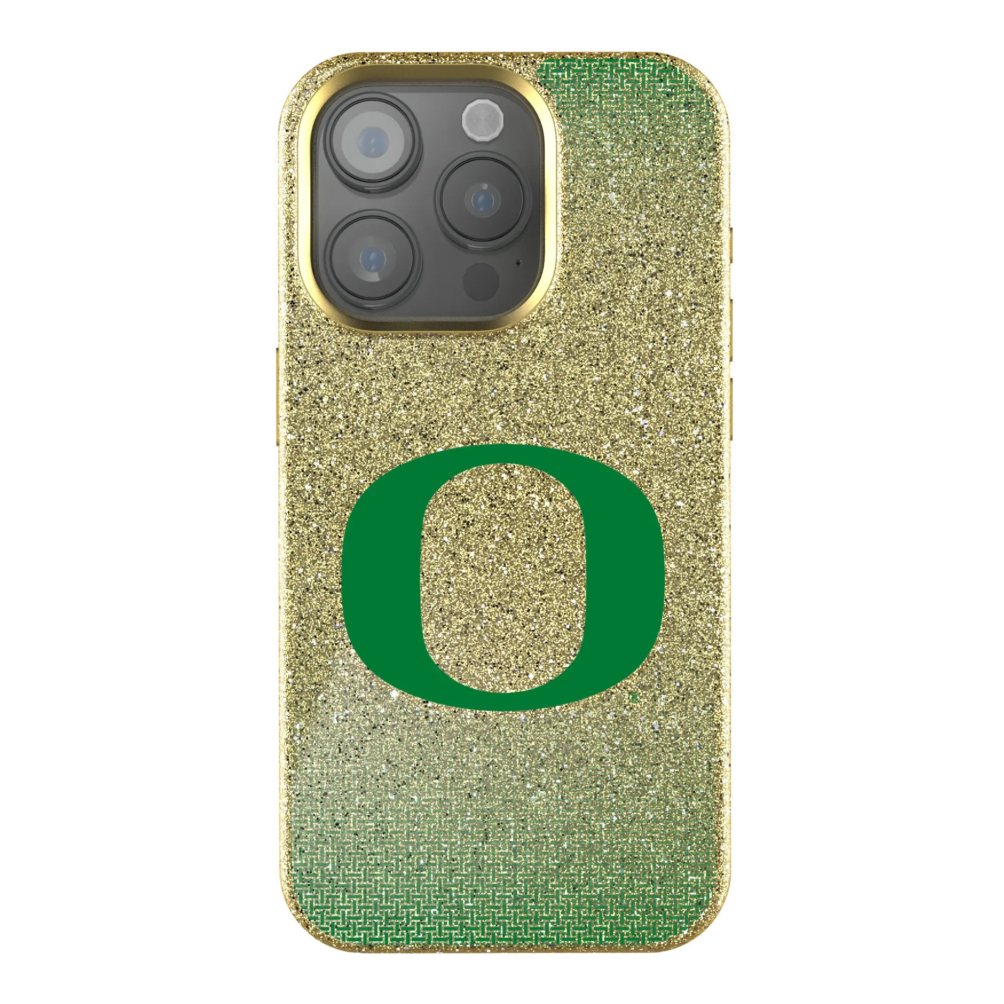 University of Oregon Ducks Linen iPhone Bling Phone Case for Apple iPhone
