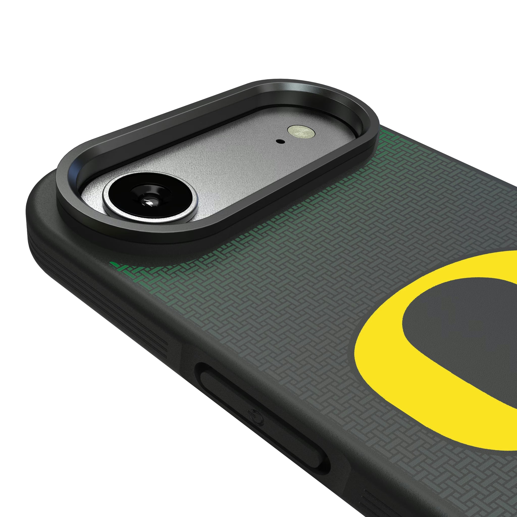 University of Oregon Ducks Linen iPhone Bump Phone Case for Apple iPhone - Detail#Device_iPhone Air
