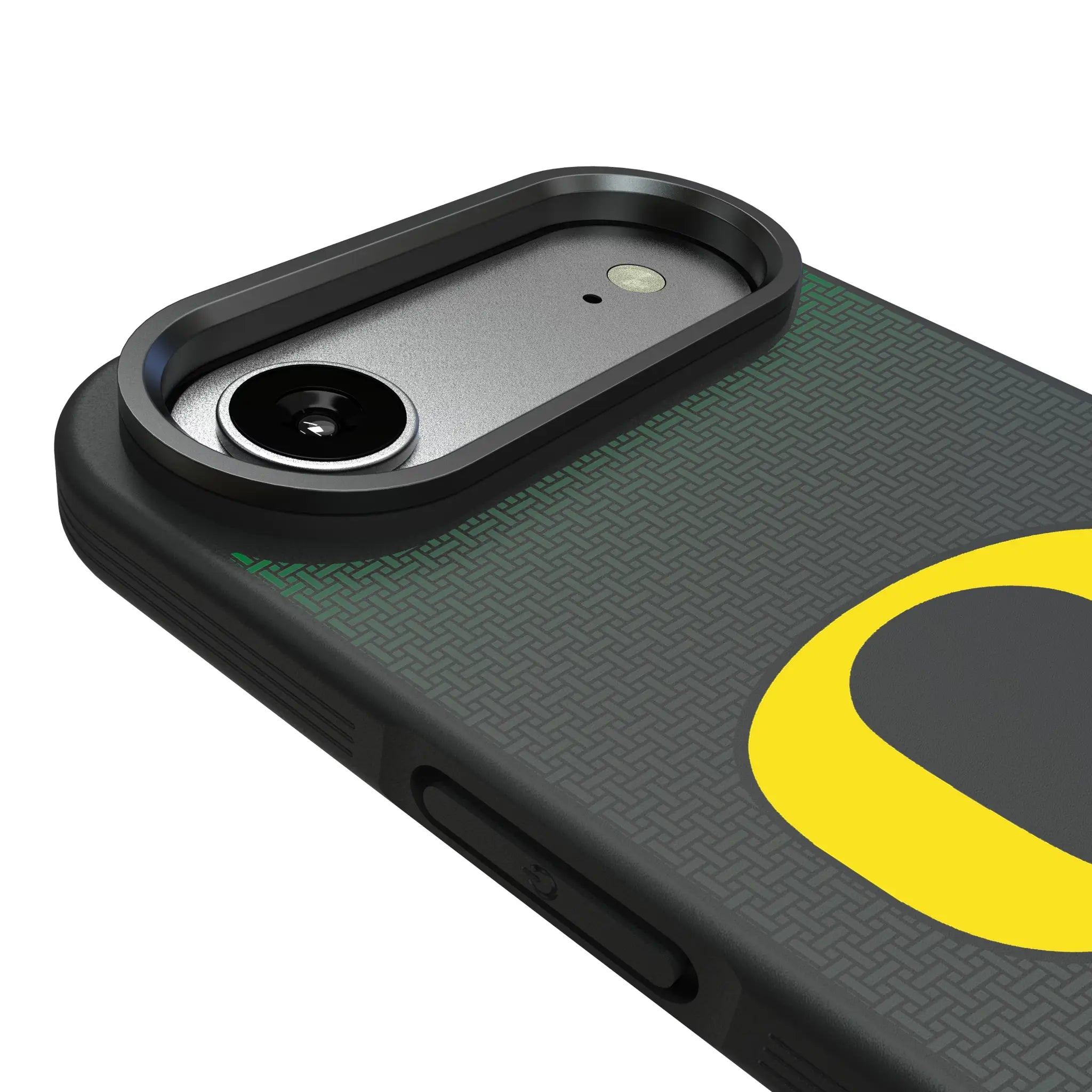 University of Oregon Ducks Linen iPhone Bump Phone Case for Apple iPhone - Detail#Device_iPhone Air