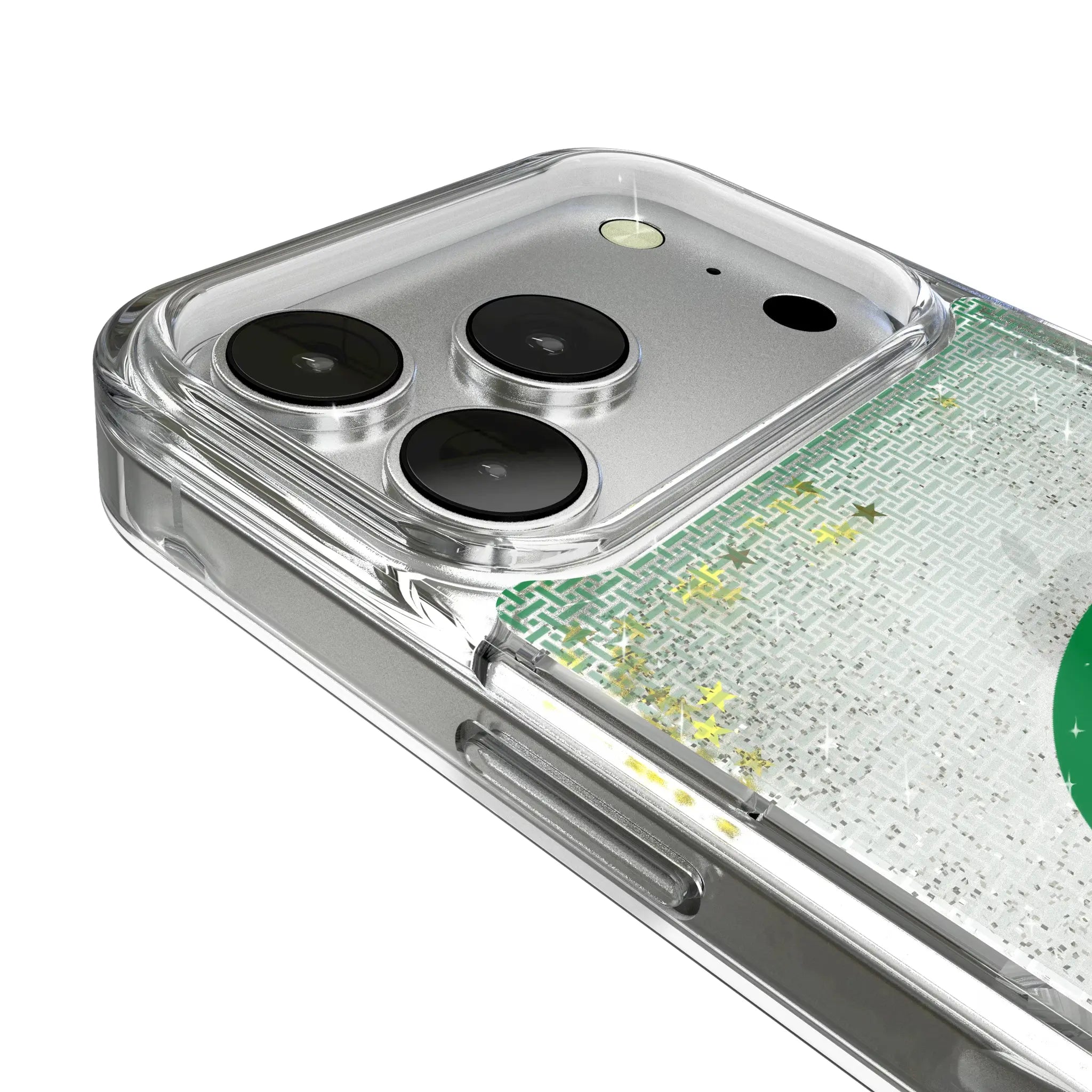 University of Oregon Ducks Linen iPhone Glitter Phone Case for Apple iPhone - Detail