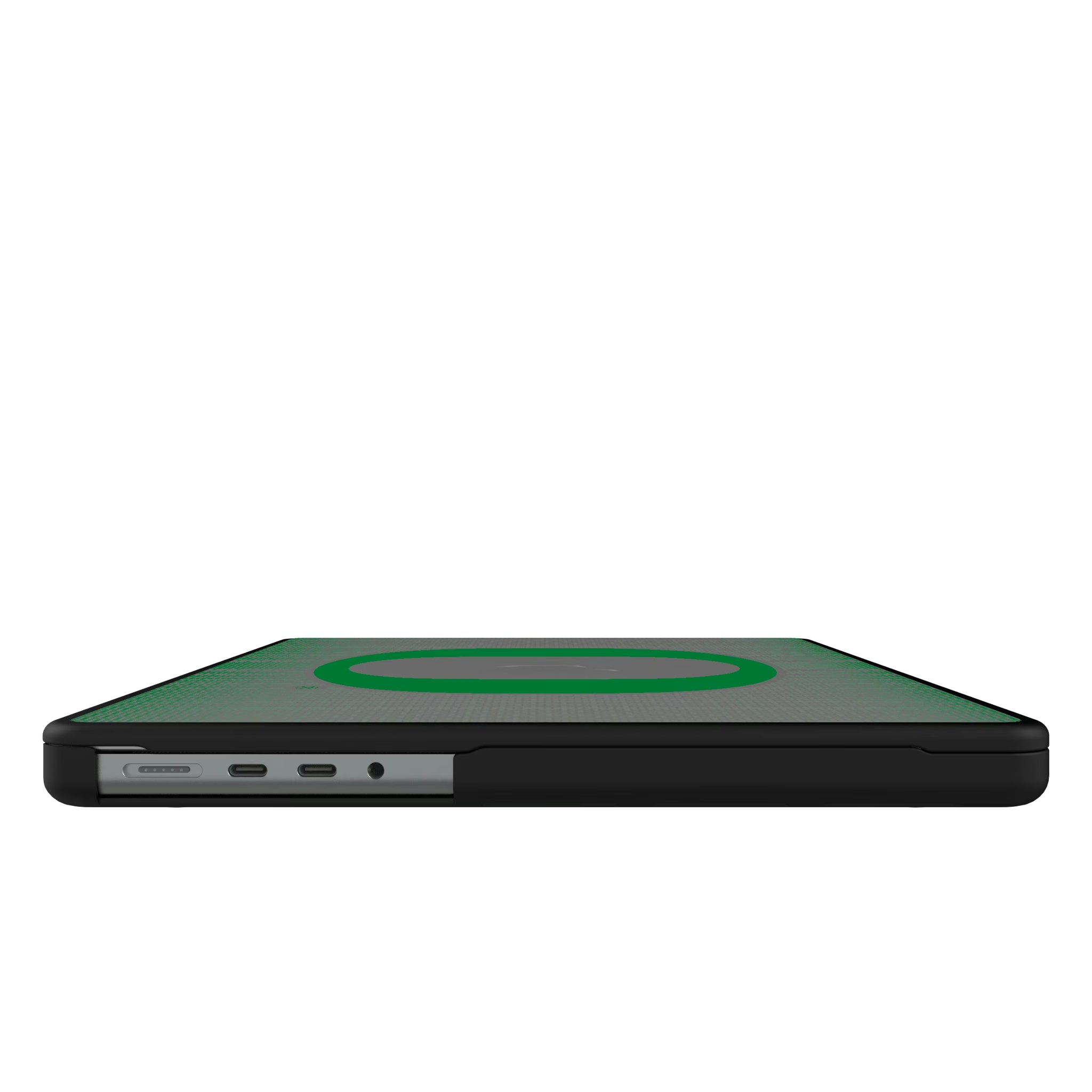 University of Oregon Ducks Linen MacBook Laptop Case for Apple MacBook#Device_MacBook Pro (14-inch, 2021) / MacBook Pro (14-inch, 2023) / MacBook Pro (14-inch, 2024)