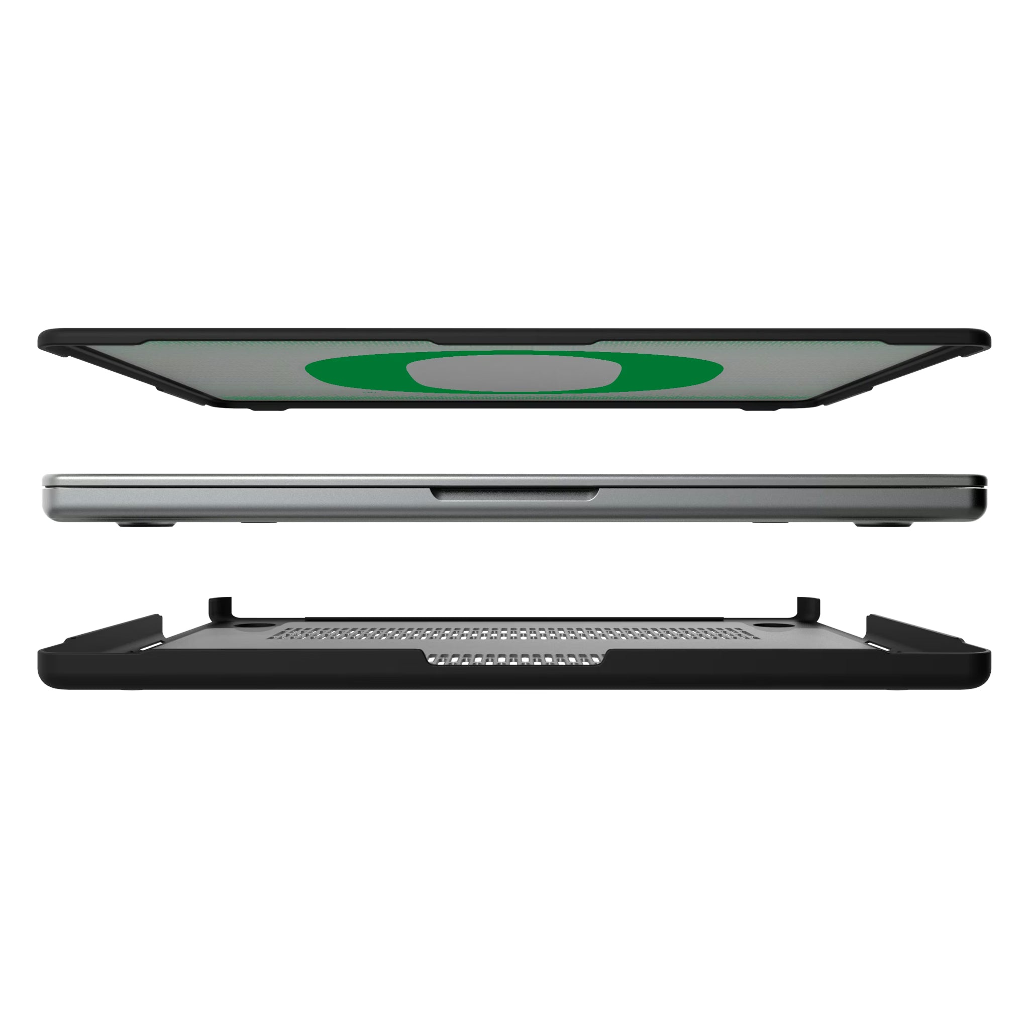 University of Oregon Ducks Linen MacBook Laptop Case for Apple MacBook#Device_MacBook Pro (14-inch, 2021) / MacBook Pro (14-inch, 2023) / MacBook Pro (14-inch, 2024)