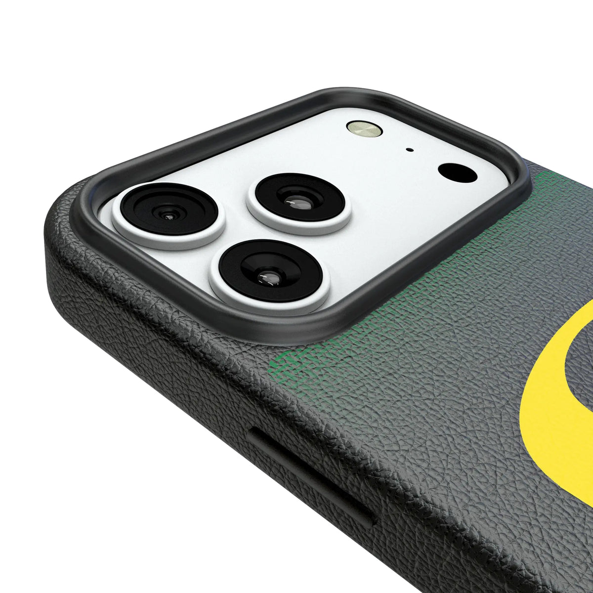 University of Oregon Ducks Linen iPhone MagSafe Compatible Phone Case for Apple iPhone - Detail#Device_iPhone 18 Pro Max