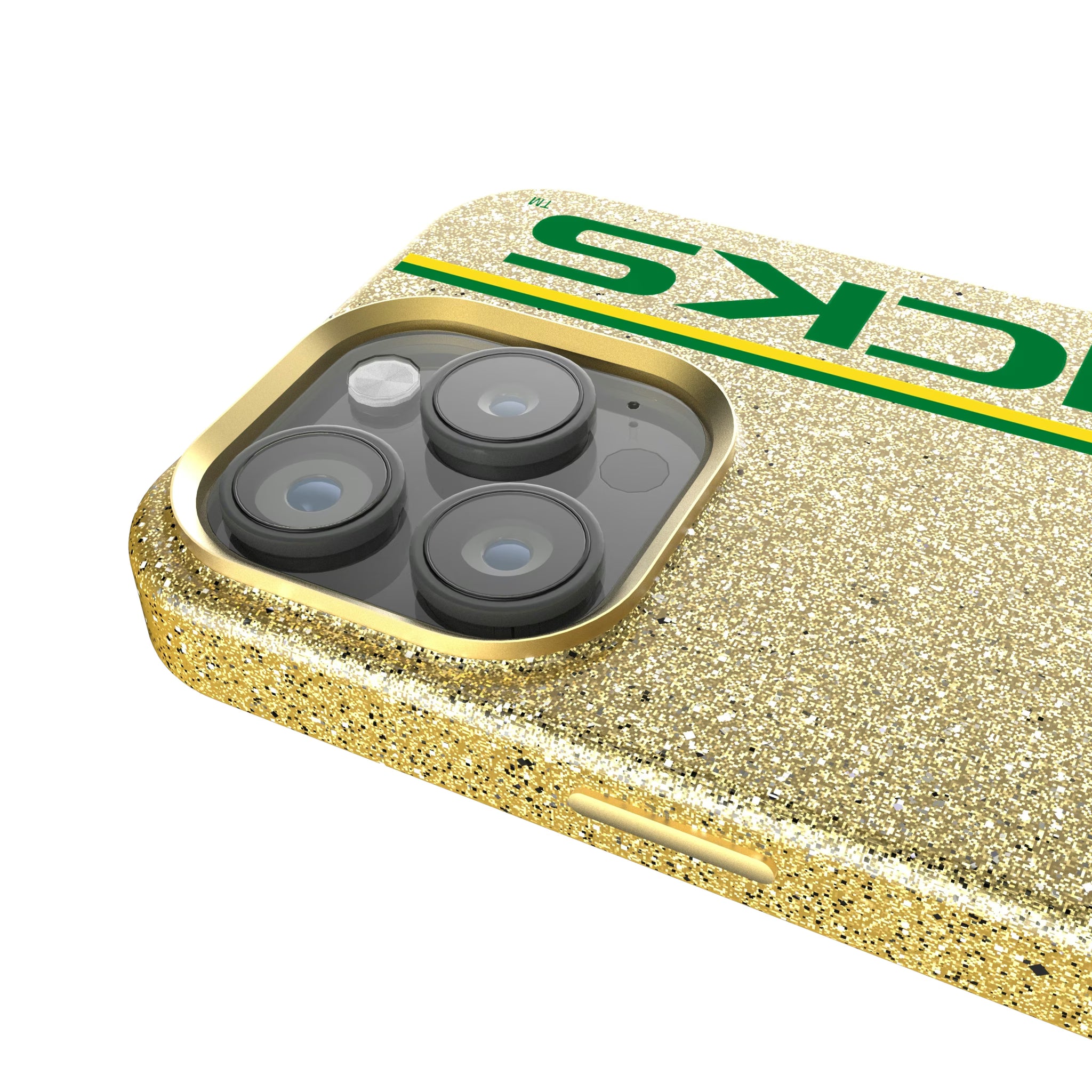 University of Oregon Ducks Sidebar iPhone Bling Phone Case for Apple iPhone - Detail