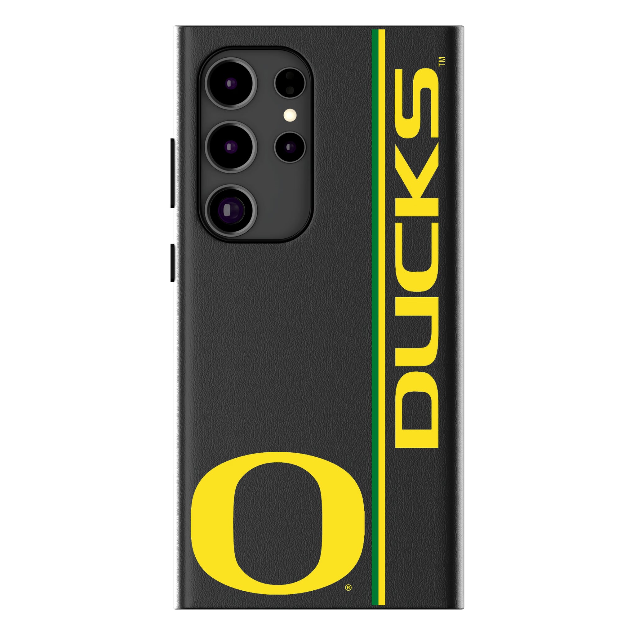University of Oregon Ducks Sidebar Galaxy MagSafe Compatible Phone Case for Samsung Galaxy