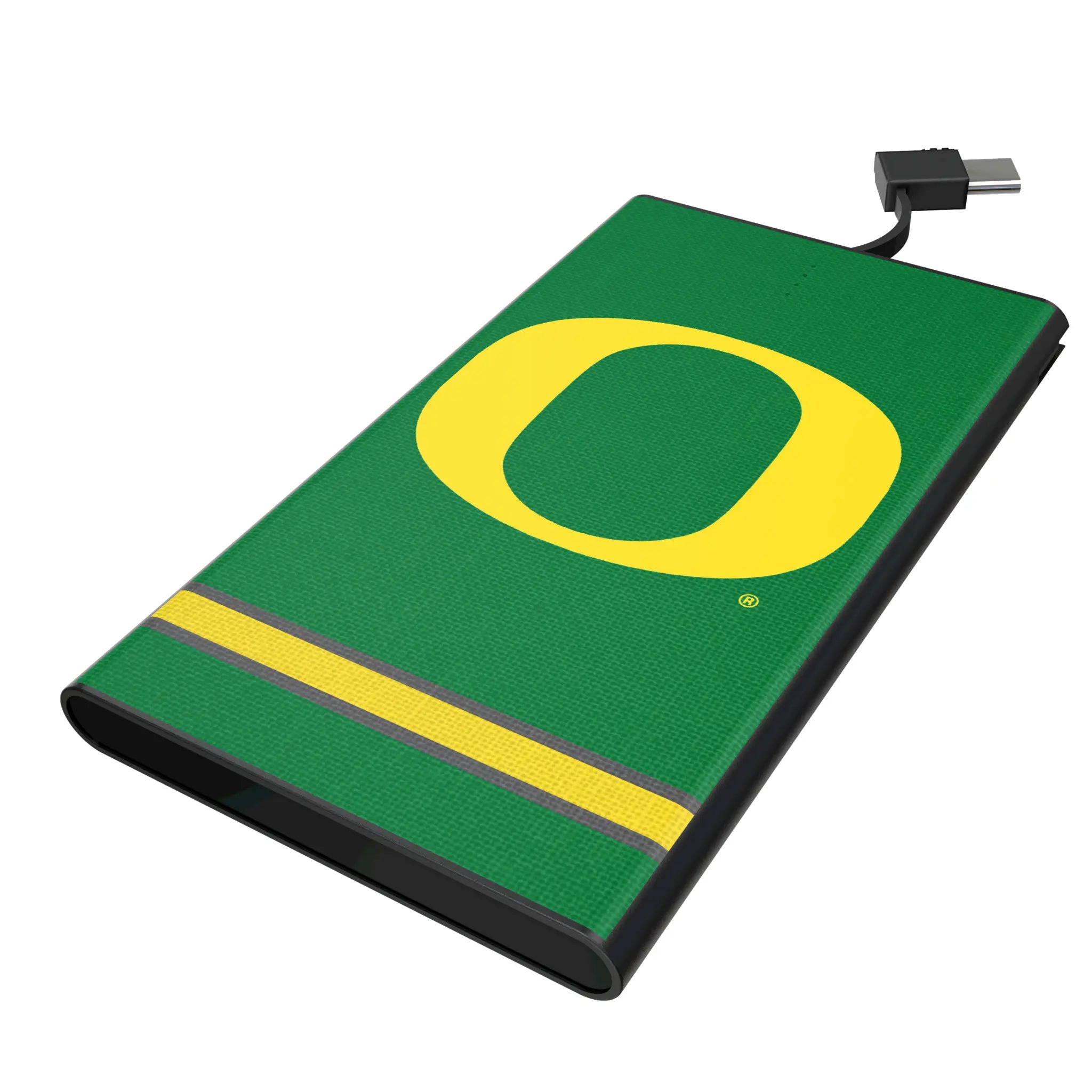 University of Oregon Ducks Stripe 5000mAh Flat Power Bank