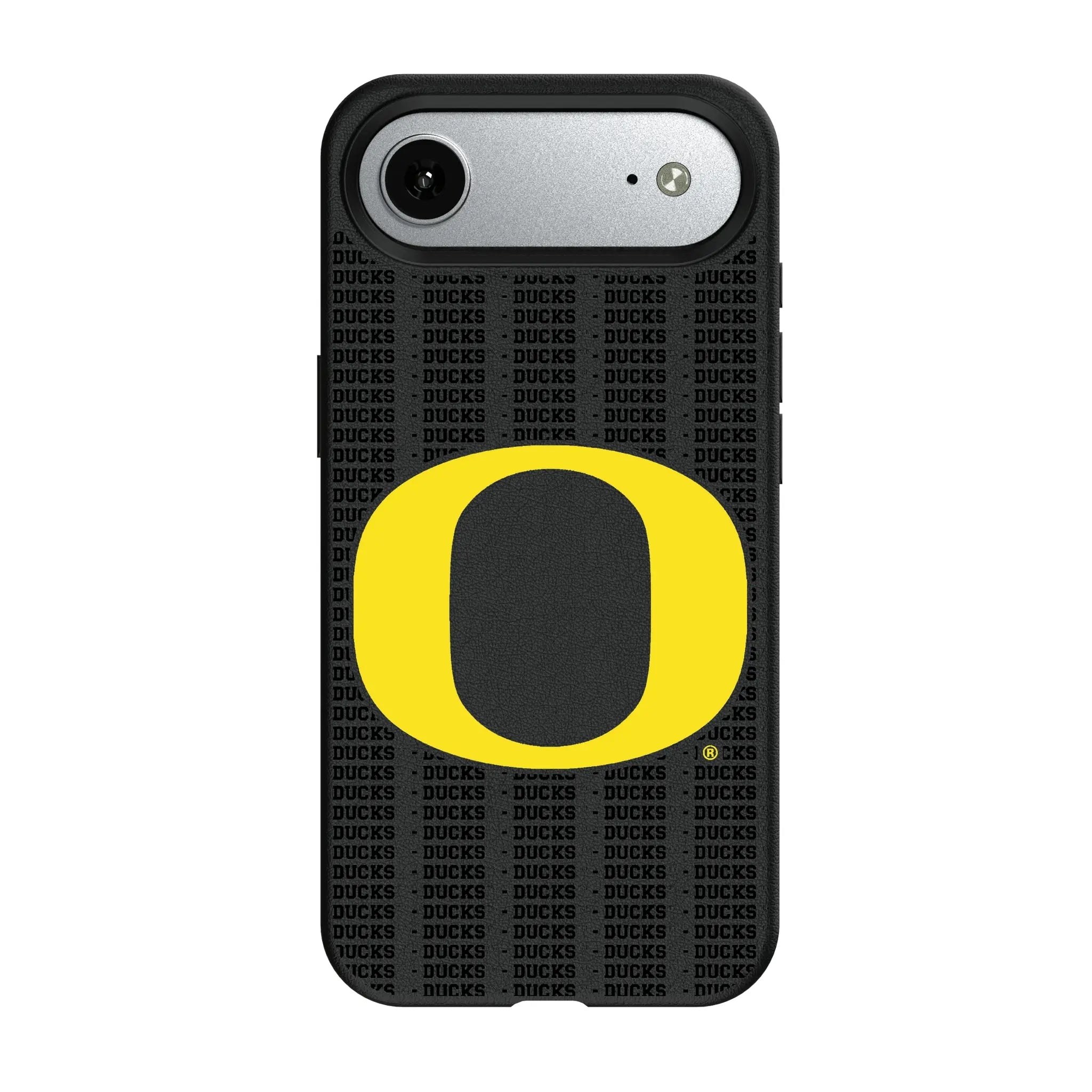 University of Oregon Ducks Text Backdrop iPhone MagSafe Compatible Phone Case for Apple iPhone#Device_iPhone Air