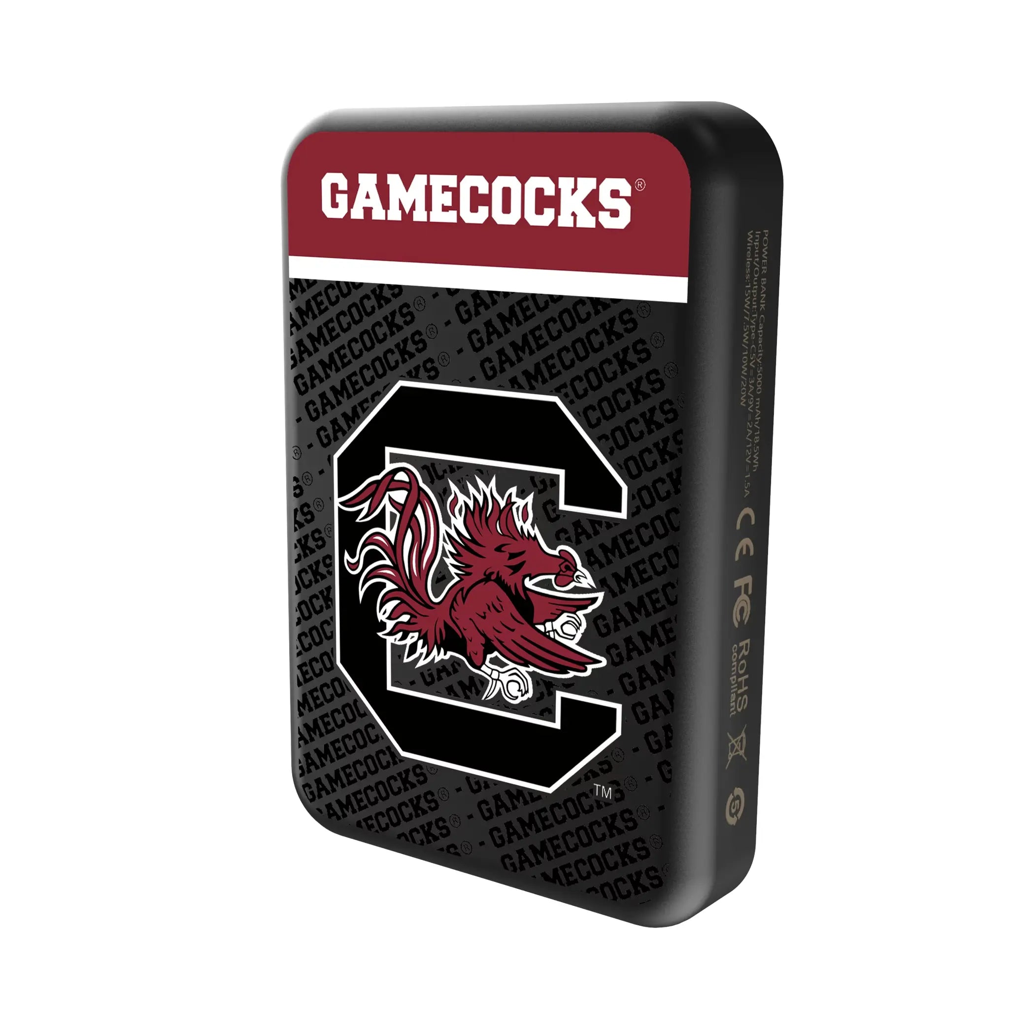 University of South Carolina Gamecocks Endzone Plus Wireless Mag Power Bank
