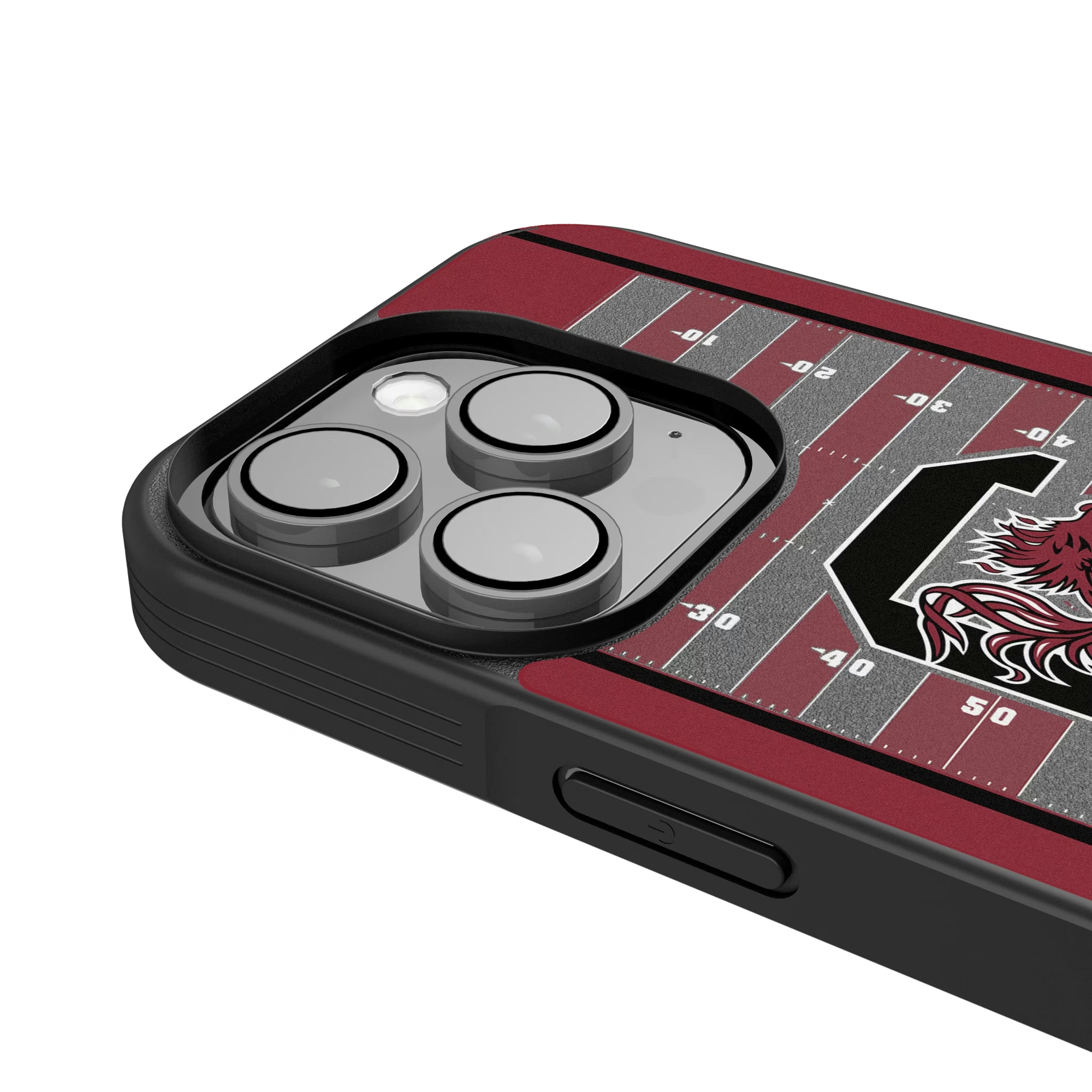 University of South Carolina Gamecocks Field iPhone Bump Phone Case for Apple iPhone - Detail