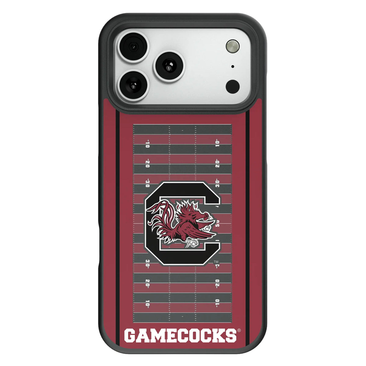 University of South Carolina Gamecocks Field Bump Phone Case for Apple iPhone