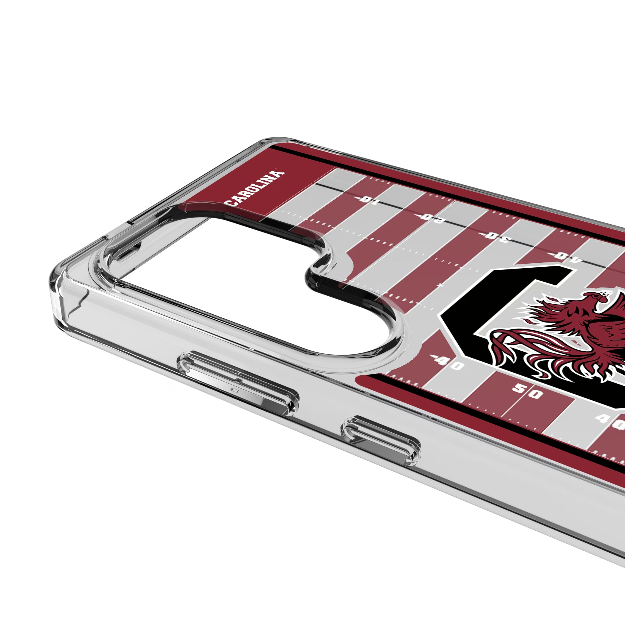 University of South Carolina Gamecocks Field Galaxy Clear Phone Case for Samsung Galaxy - Detail