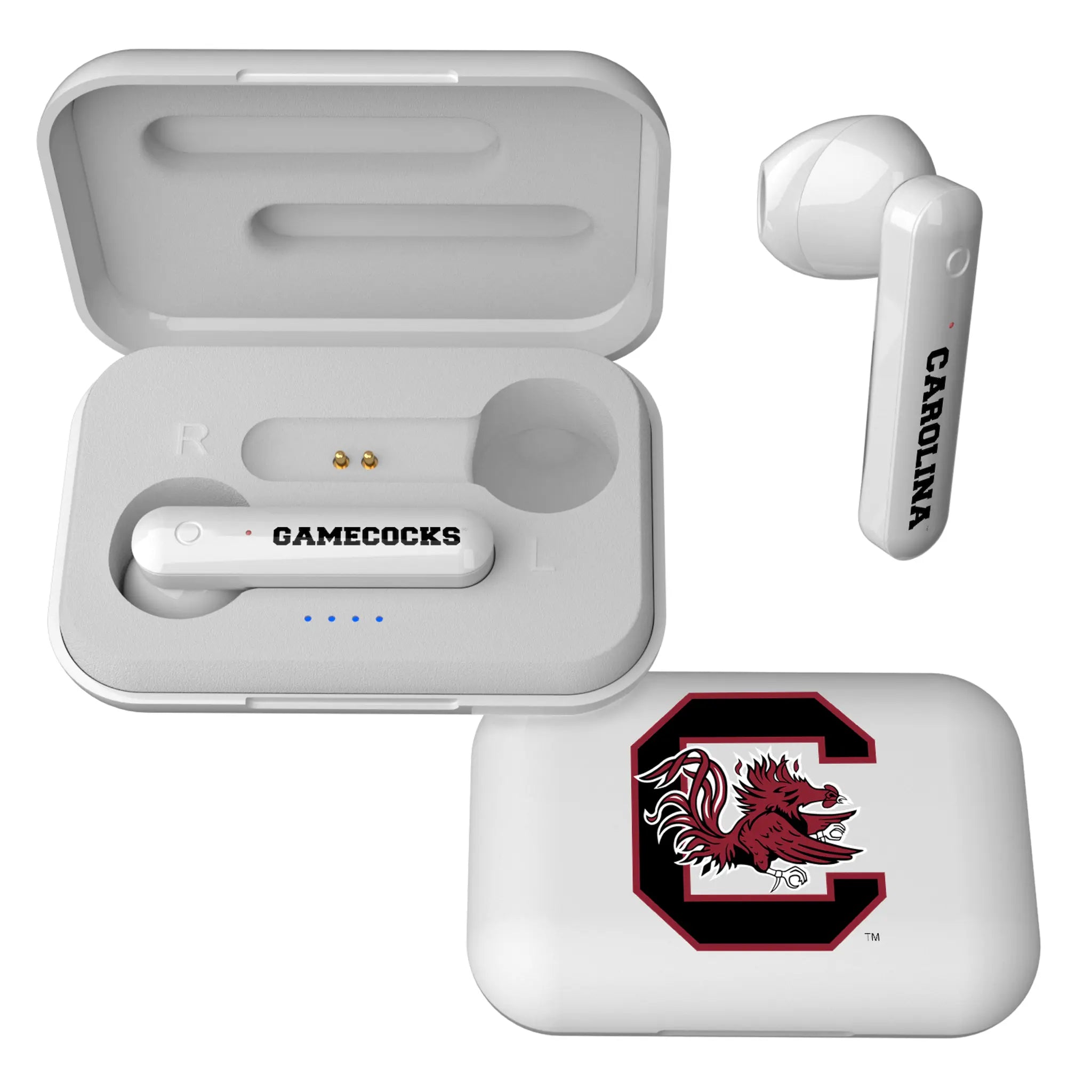 University of South Carolina Gamecocks Insignia Wireless TWS Earbuds