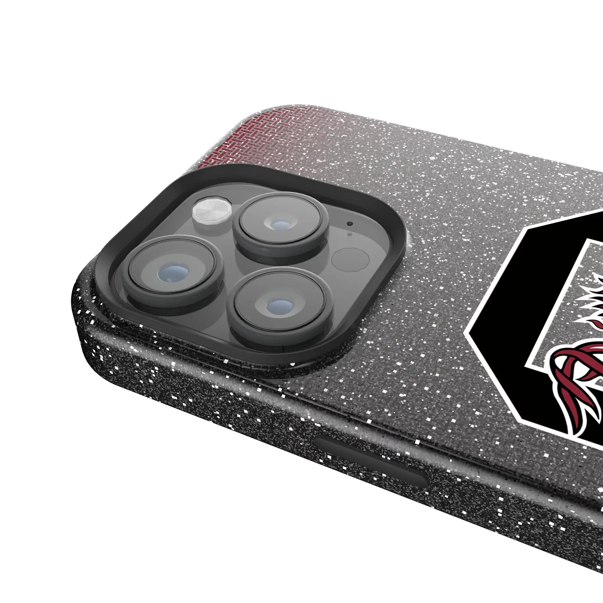University of South Carolina Gamecocks Linen iPhone Bling Phone Case for Apple iPhone - Detail