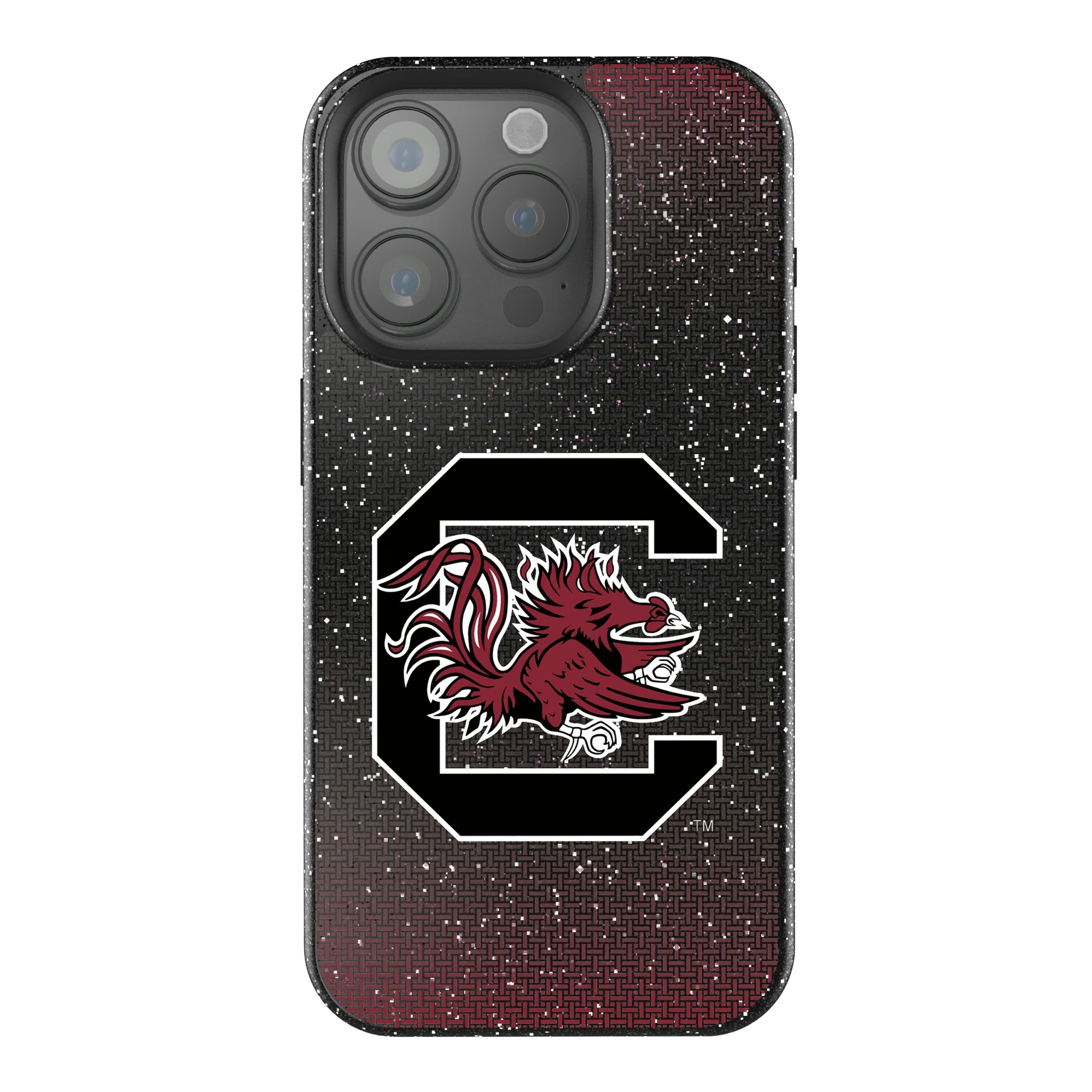 University of South Carolina Gamecocks Linen iPhone Bling Phone Case for Apple iPhone