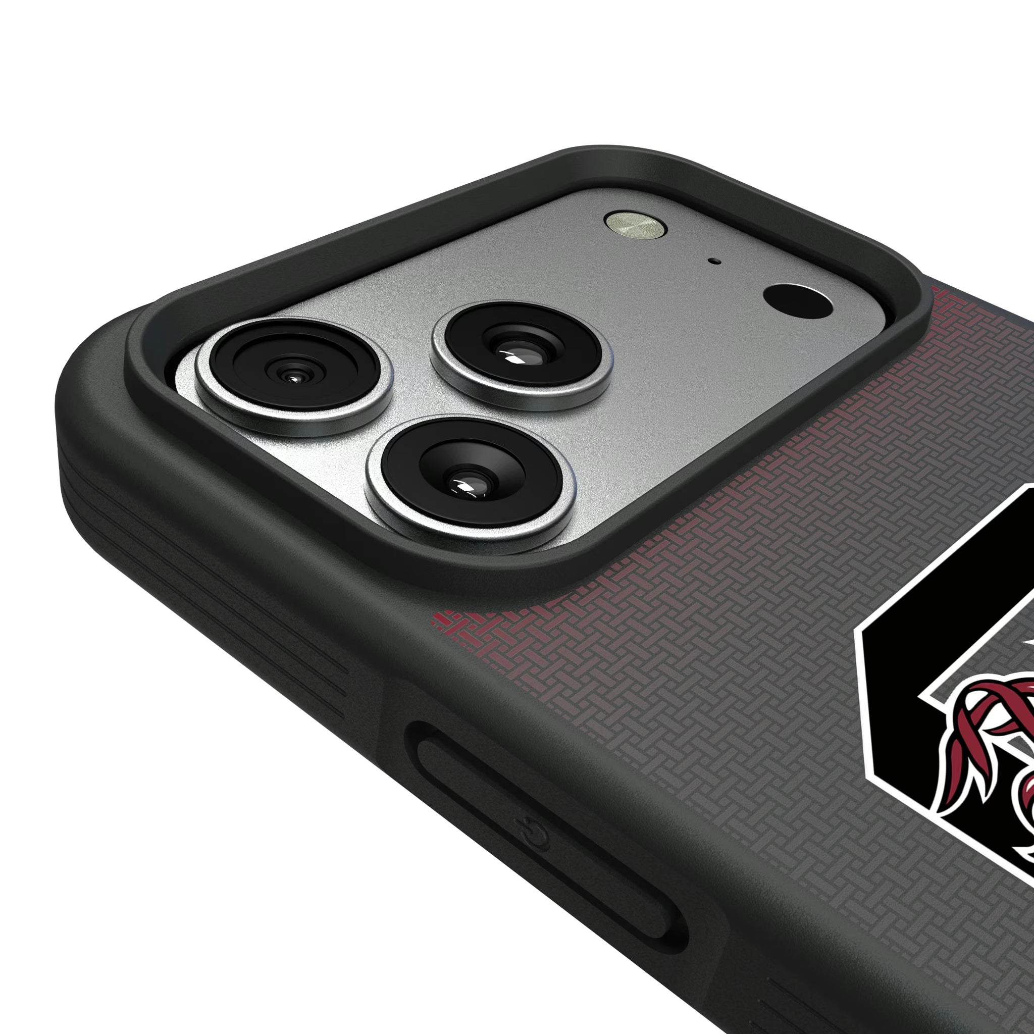 University of South Carolina Gamecocks Linen iPhone Bump Phone Case for Apple iPhone - Detail#Device_iPhone 17 Pro Max