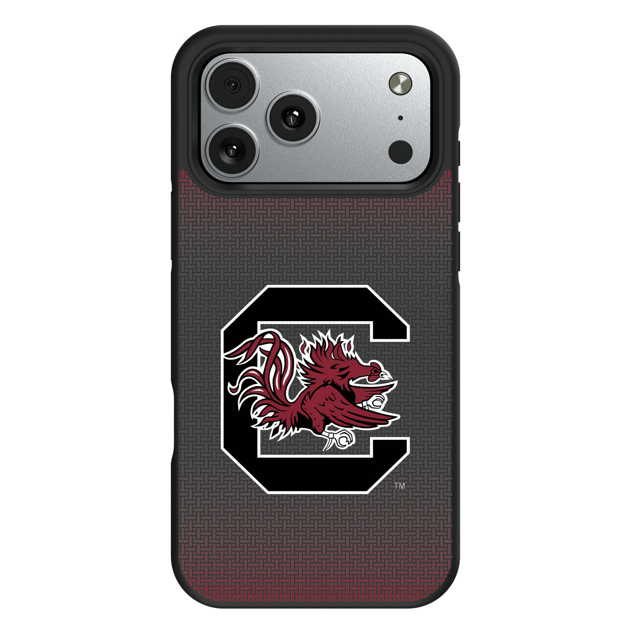 University of South Carolina Gamecocks Linen iPhone Bump Phone Case for Apple iPhone#Device_iPhone 17 Pro Max