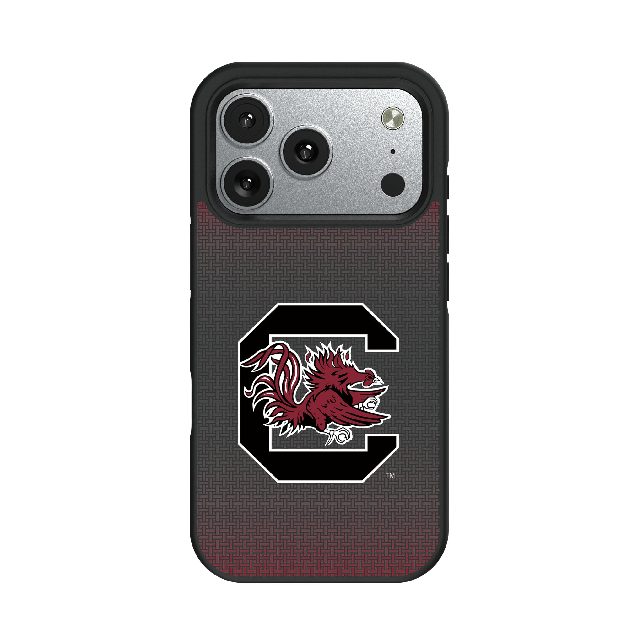 University of South Carolina Gamecocks Linen iPhone Bump Phone Case for Apple iPhone#Device_iPhone 17 Pro