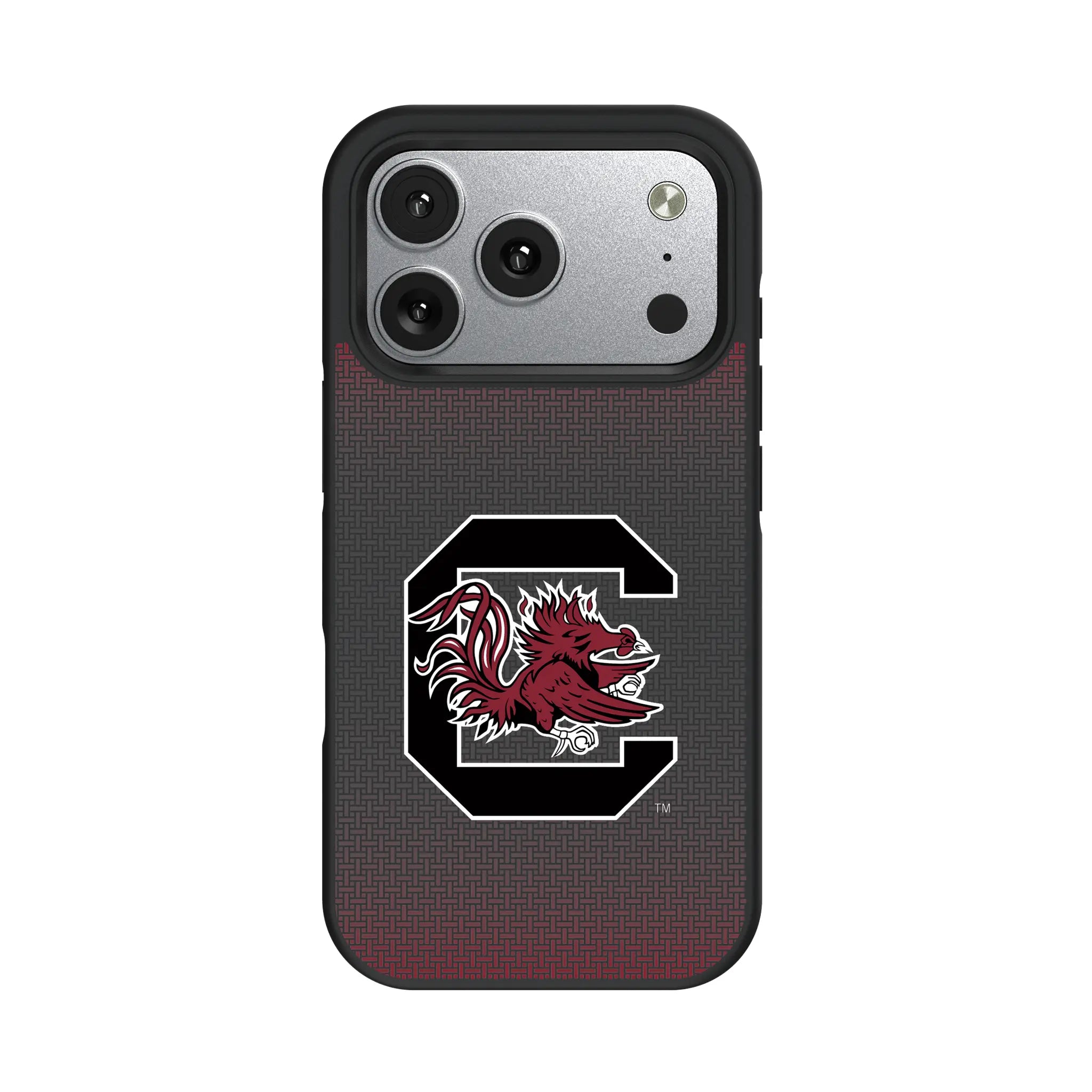 University of South Carolina Gamecocks Linen iPhone Bump Phone Case for Apple iPhone#Device_iPhone 17 Pro