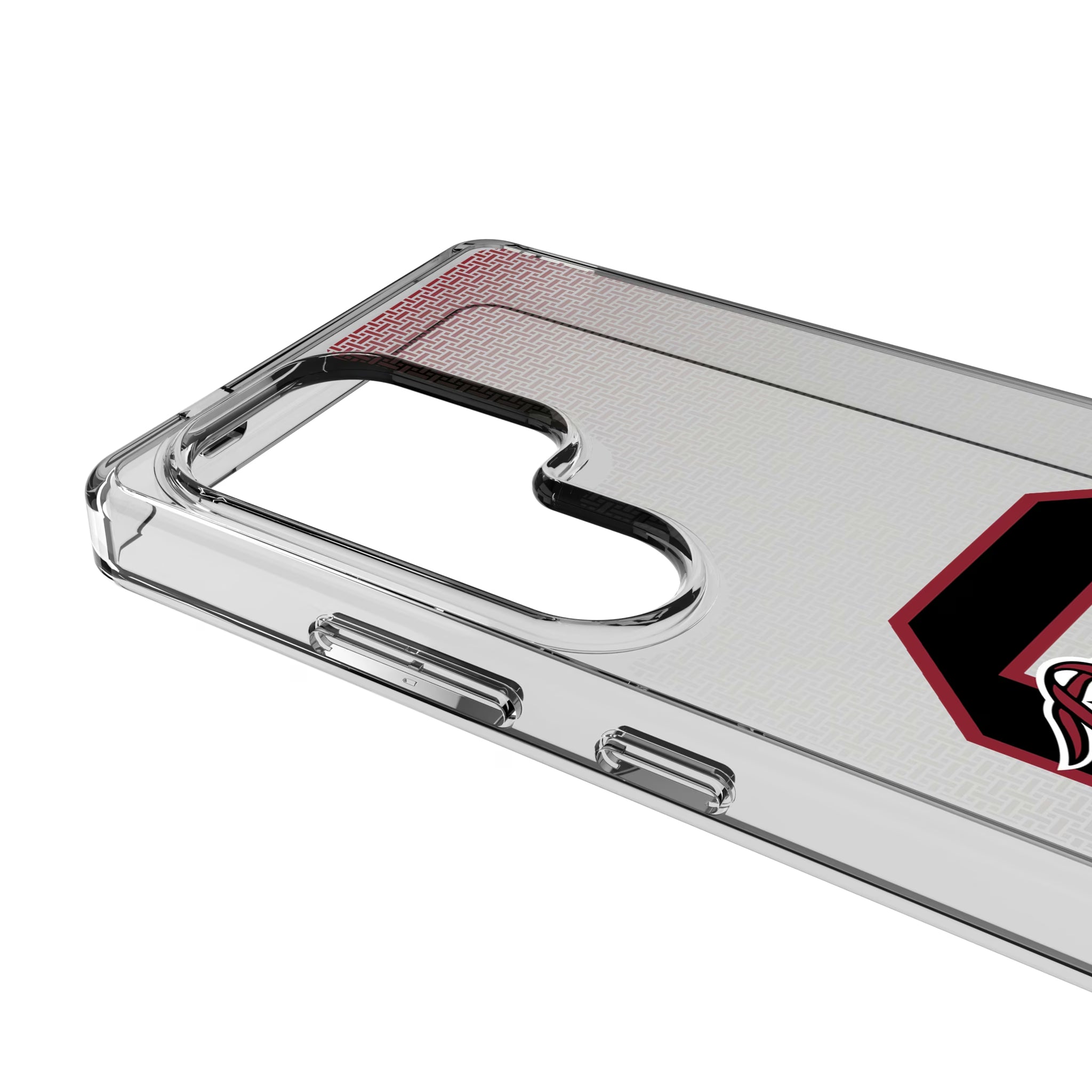 University of South Carolina Gamecocks Linen Galaxy Clear Phone Case for Samsung Galaxy - Detail