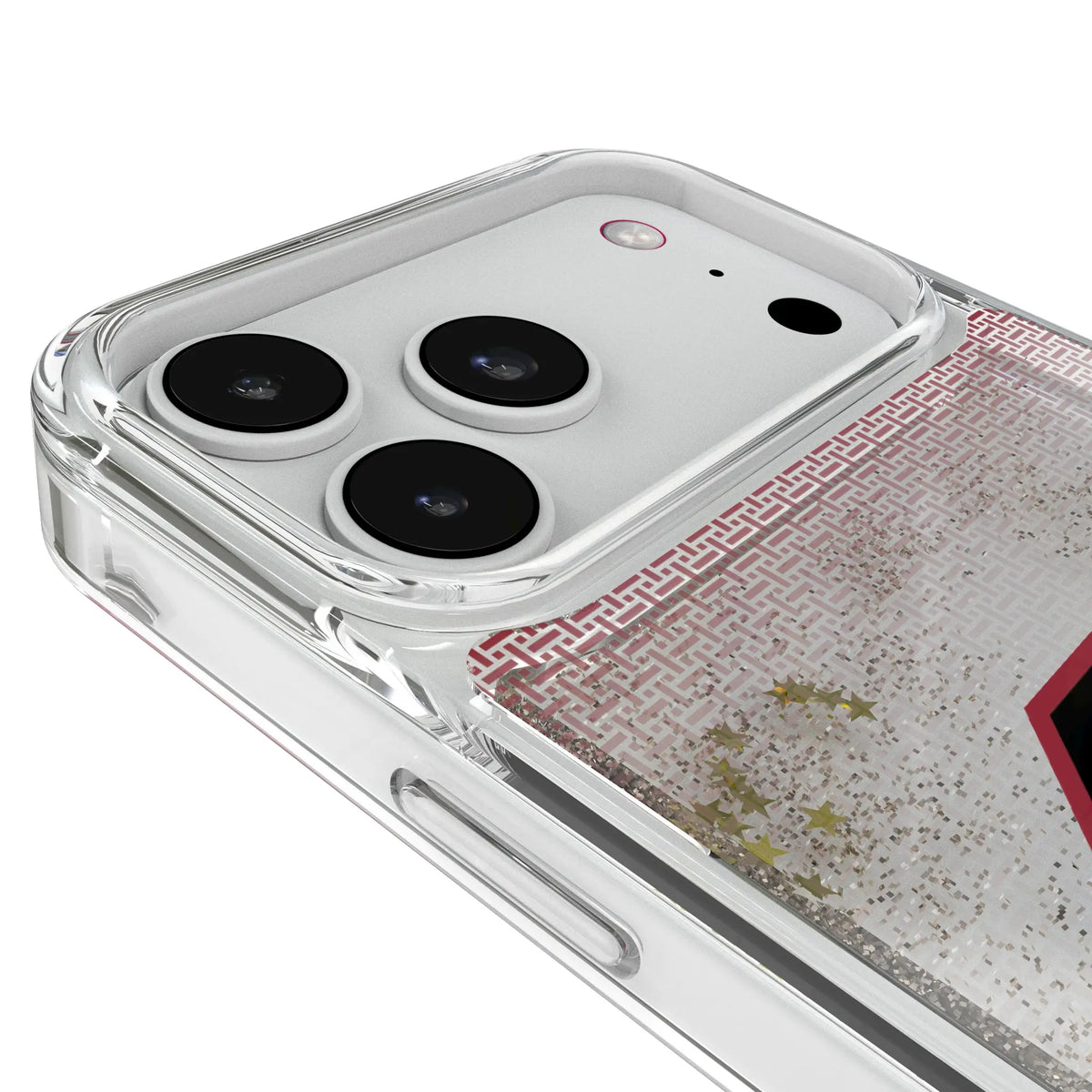 University of South Carolina Gamecocks Linen iPhone Glitter Phone Case for Apple iPhone - Detail#Device_iPhone 18 Pro Max