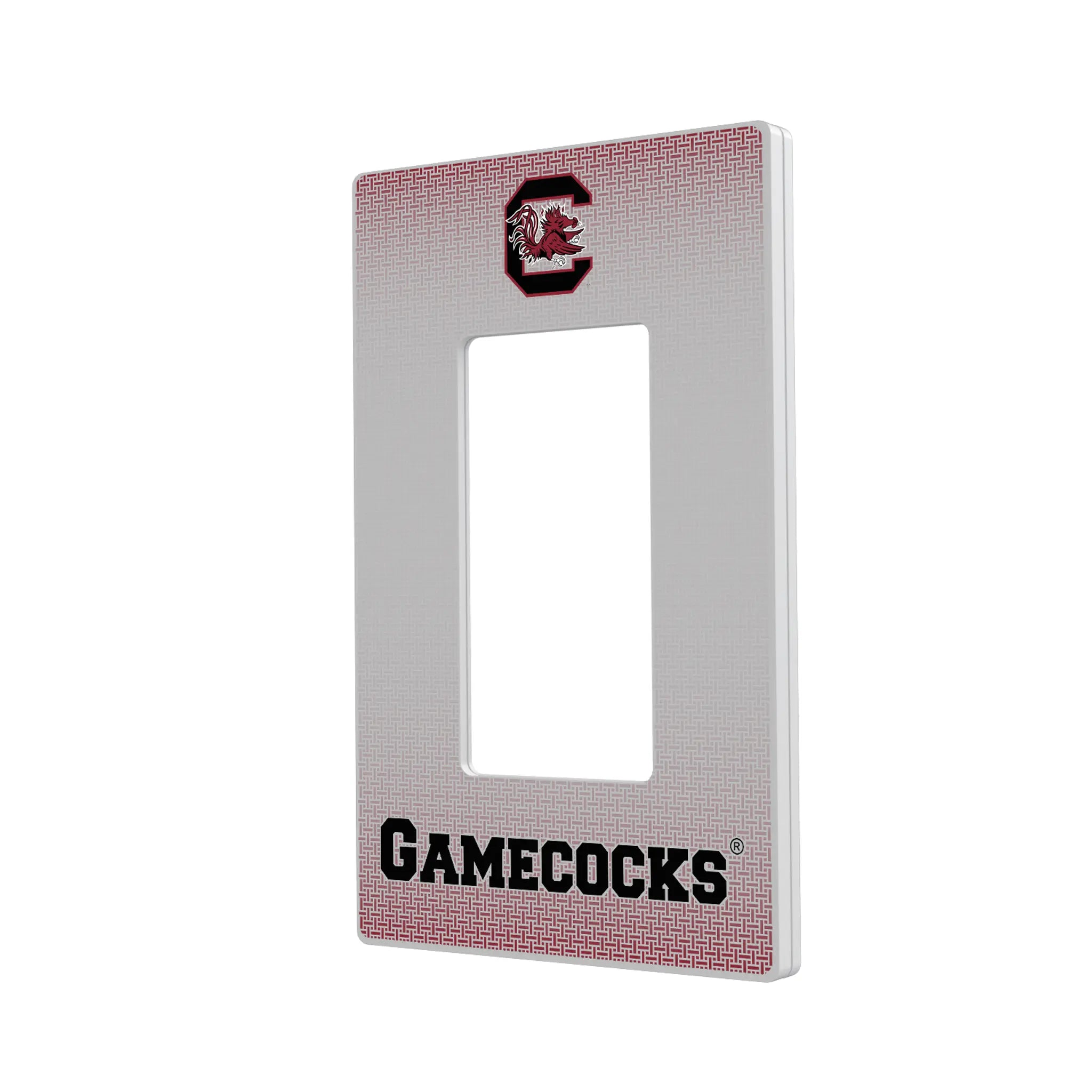 University of South Carolina Gamecocks Linen Hidden-Screw Light Switch Plate#Style_Single Rocker