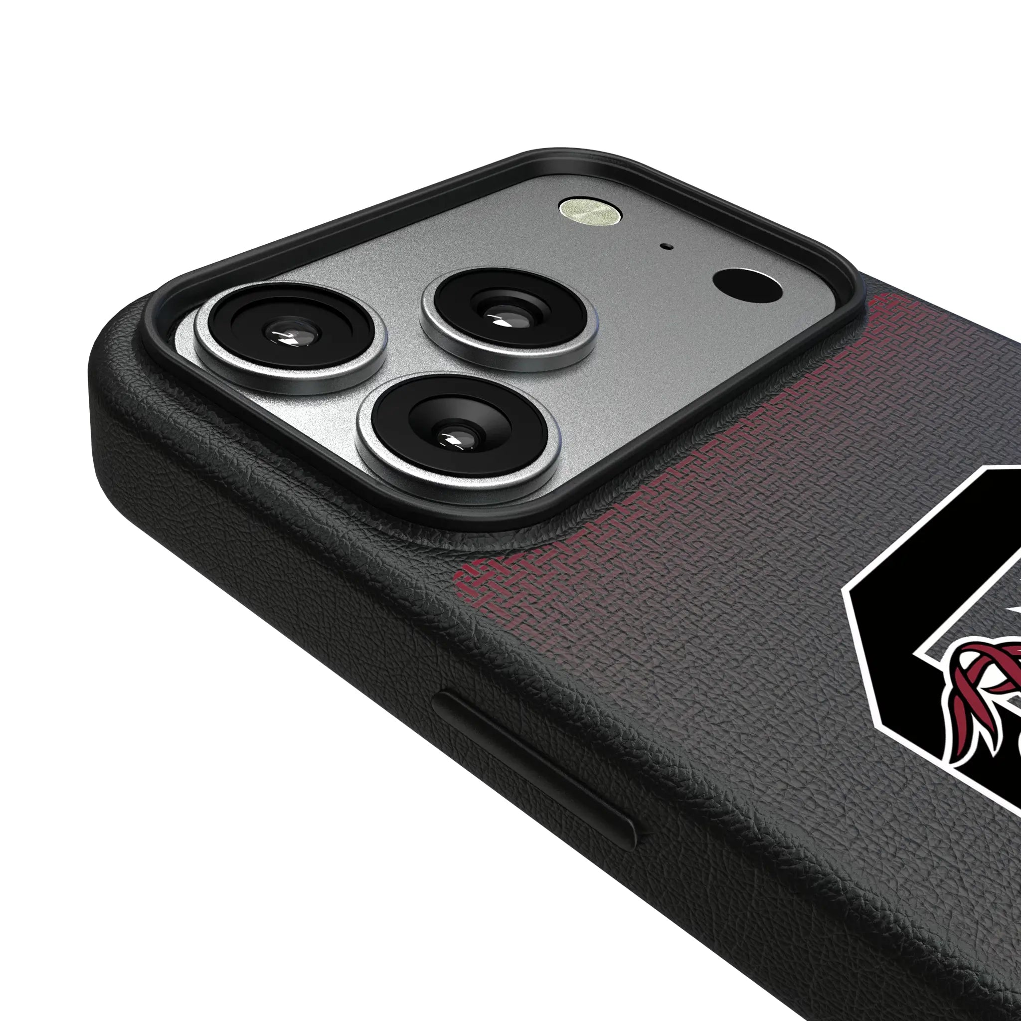 University of South Carolina Gamecocks Linen iPhone MagSafe Compatible Phone Case for Apple iPhone - Detail#Device_iPhone 17 Pro
