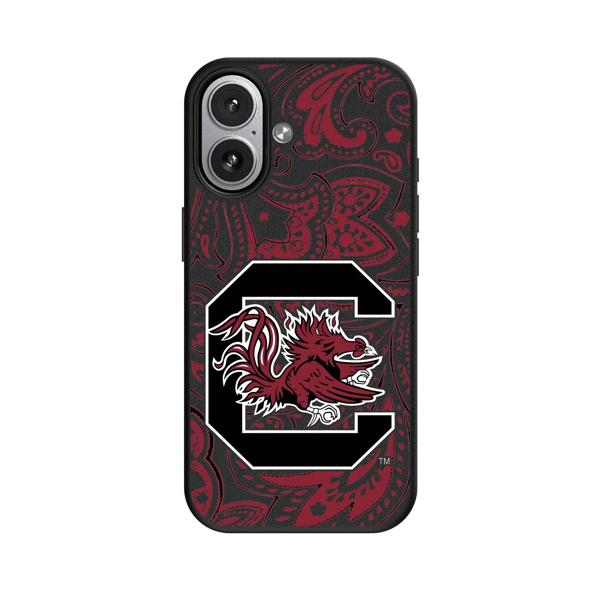 University of South Carolina Gamecocks Paisley iPhone MagSafe Compatible Phone Case for Apple iPhone#Device_iPhone 17
