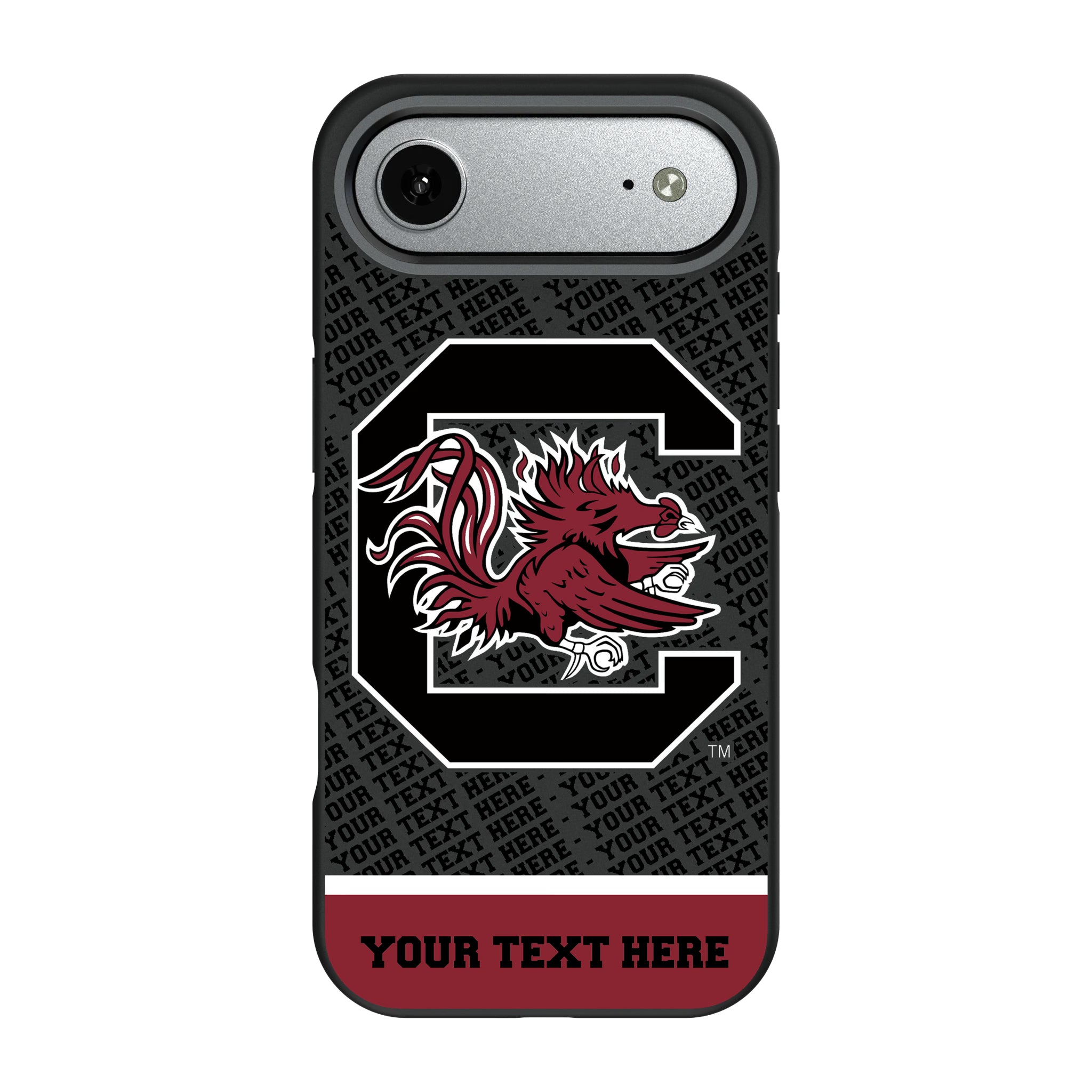 University of South Carolina Gamecocks Personalized EndZone Plus iPhone Bump Phone Case for Apple iPhone#Device_iPhone Air