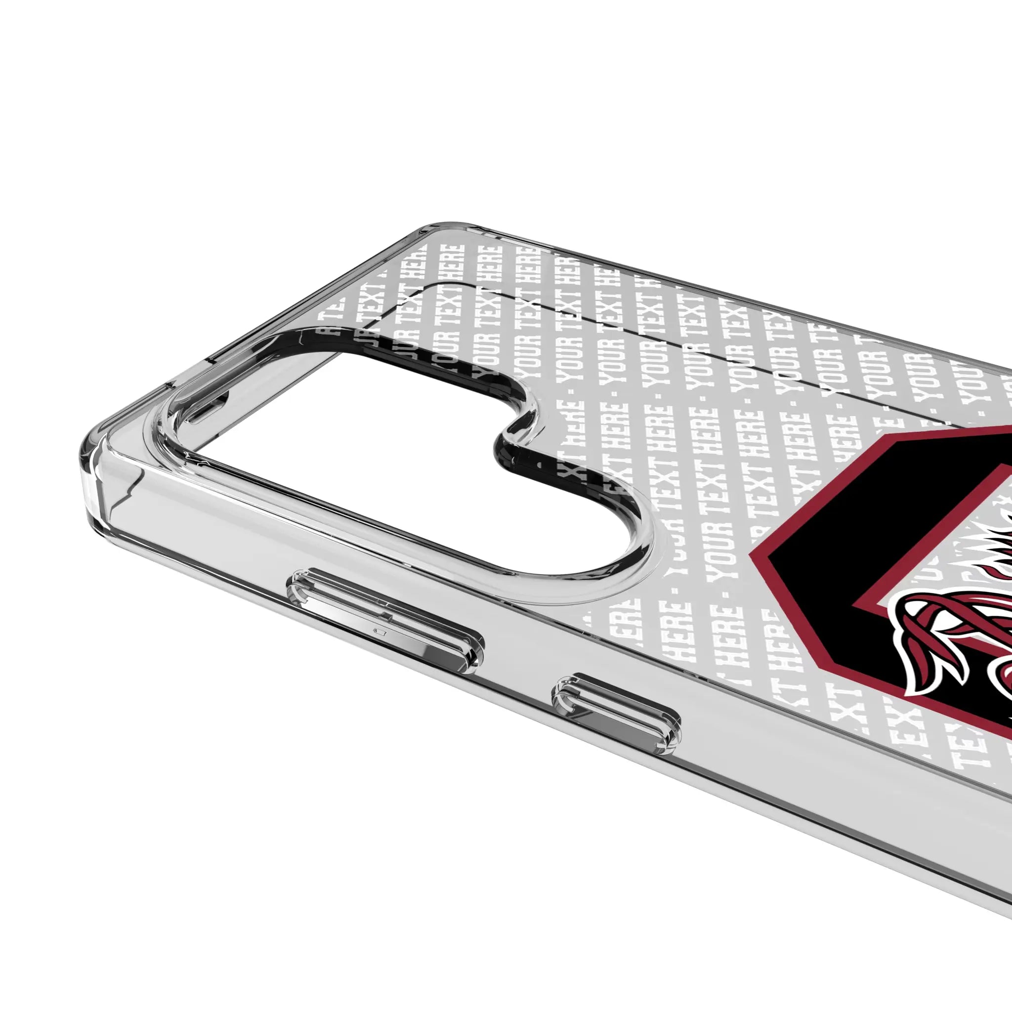 University of South Carolina Gamecocks Personalized EndZone Plus Galaxy Clear Phone Case for Samsung Galaxy - Detail#Device_Galaxy S25 Ultra