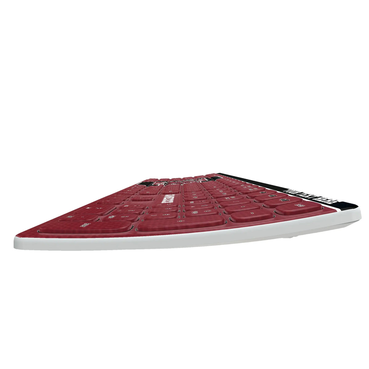 University of South Carolina Gamecocks Personalized Endzone Solid KKB605 Curved Wireless Keyboard