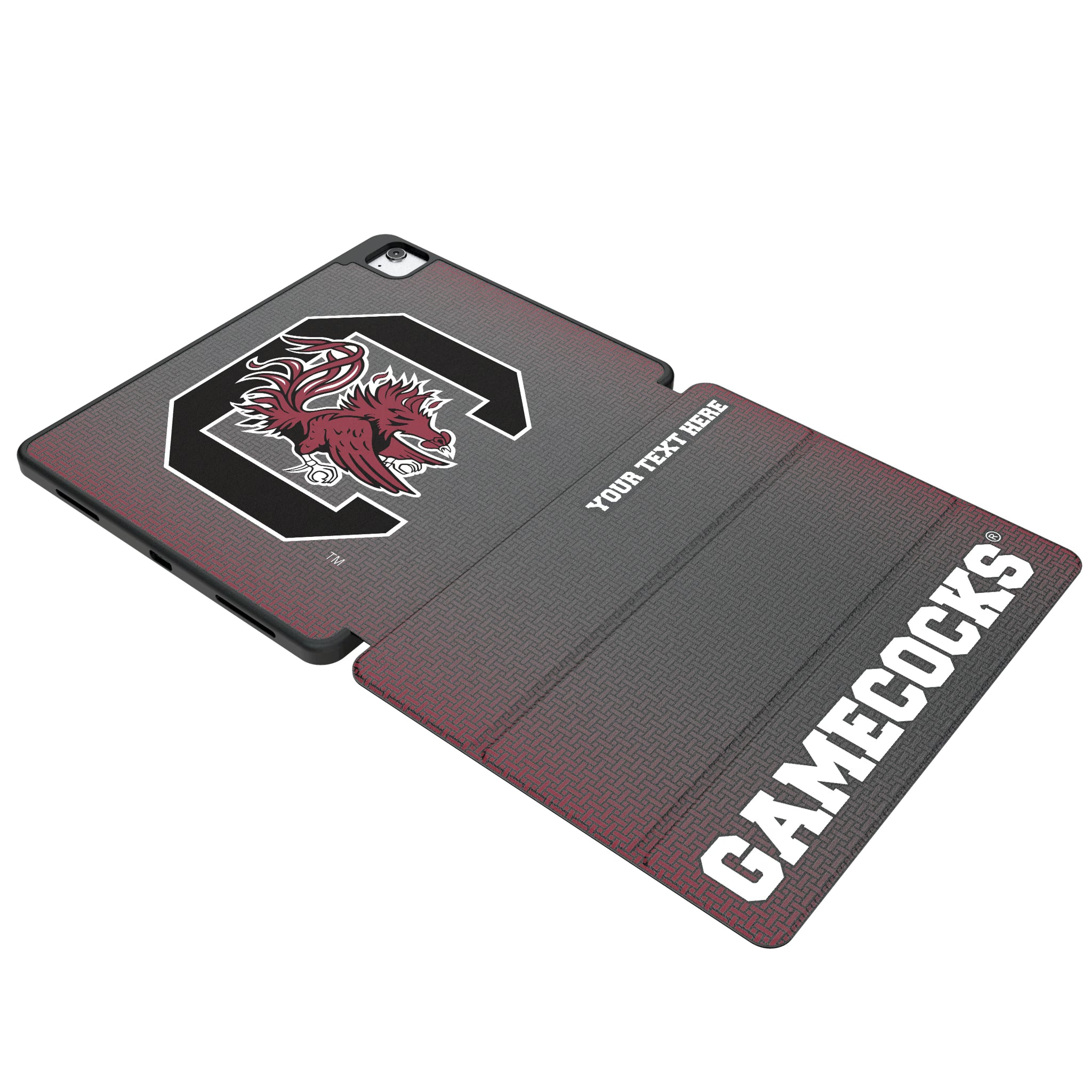 University of South Carolina Gamecocks Personalized Linen iPad Tablet Case for Apple iPad