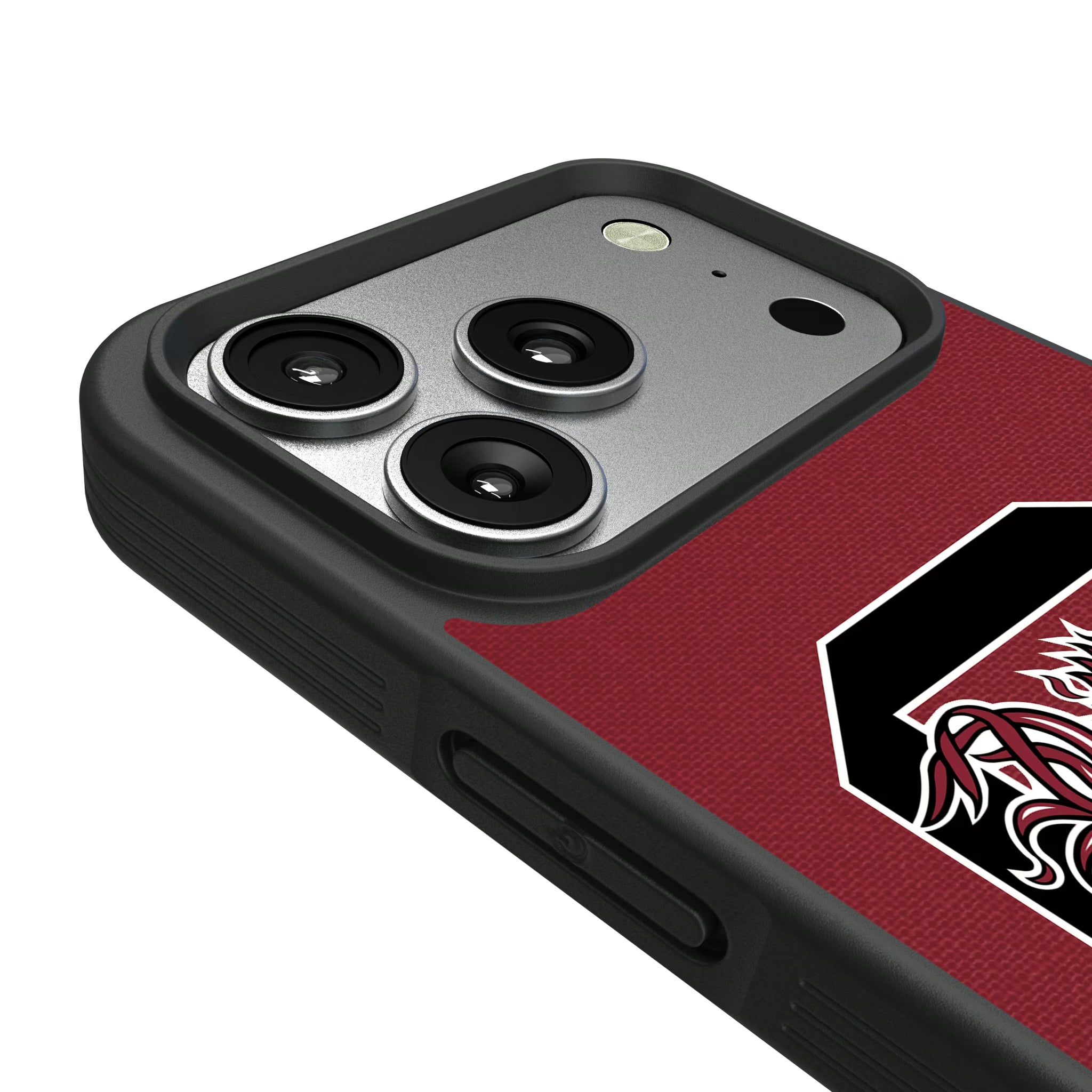 University of South Carolina Gamecocks Personalized Stripe iPhone Bump Phone Case for Apple iPhone - Detail#Device_iPhone 17 Pro