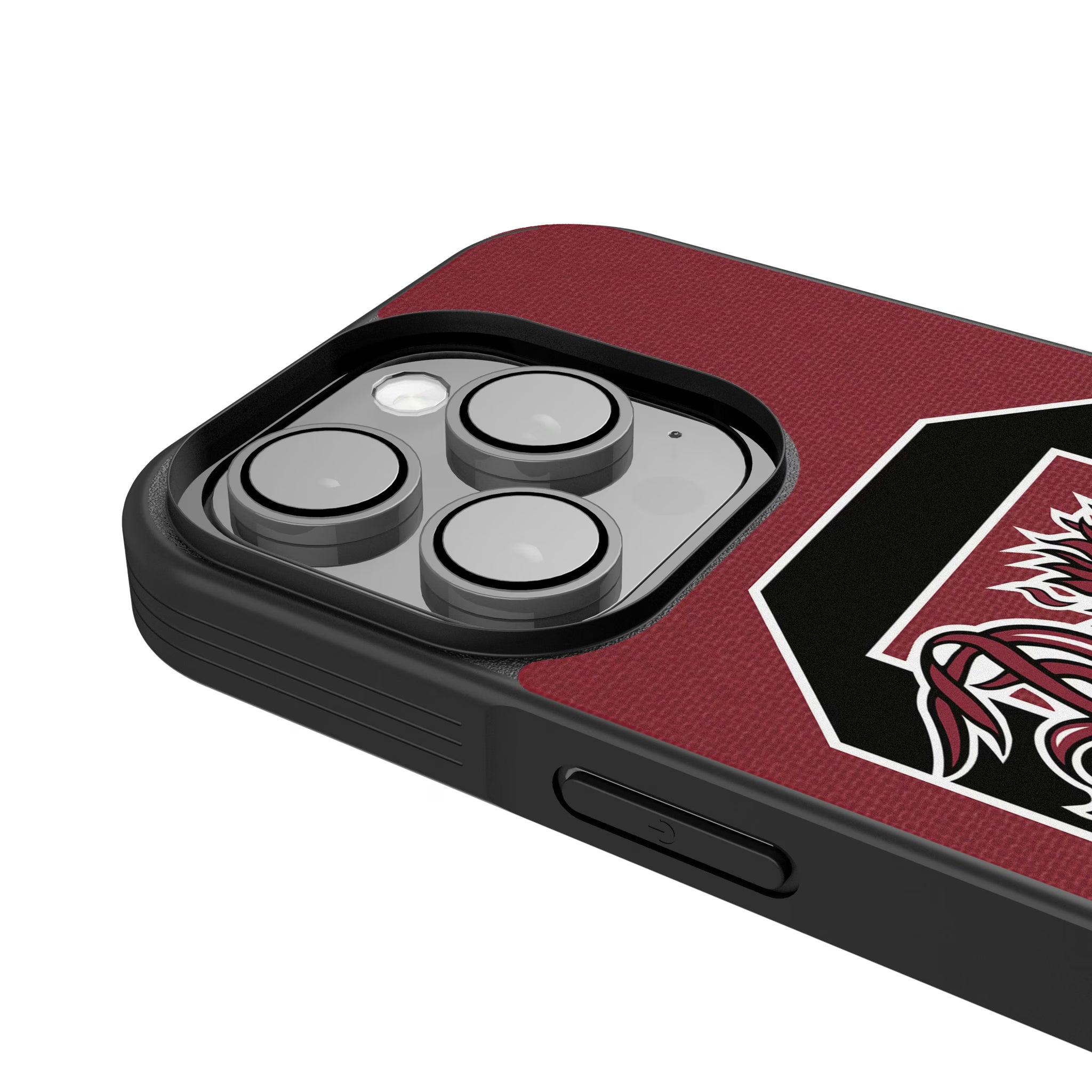 University of South Carolina Gamecocks Personalized Stripe iPhone Bump Phone Case for Apple iPhone - Detail