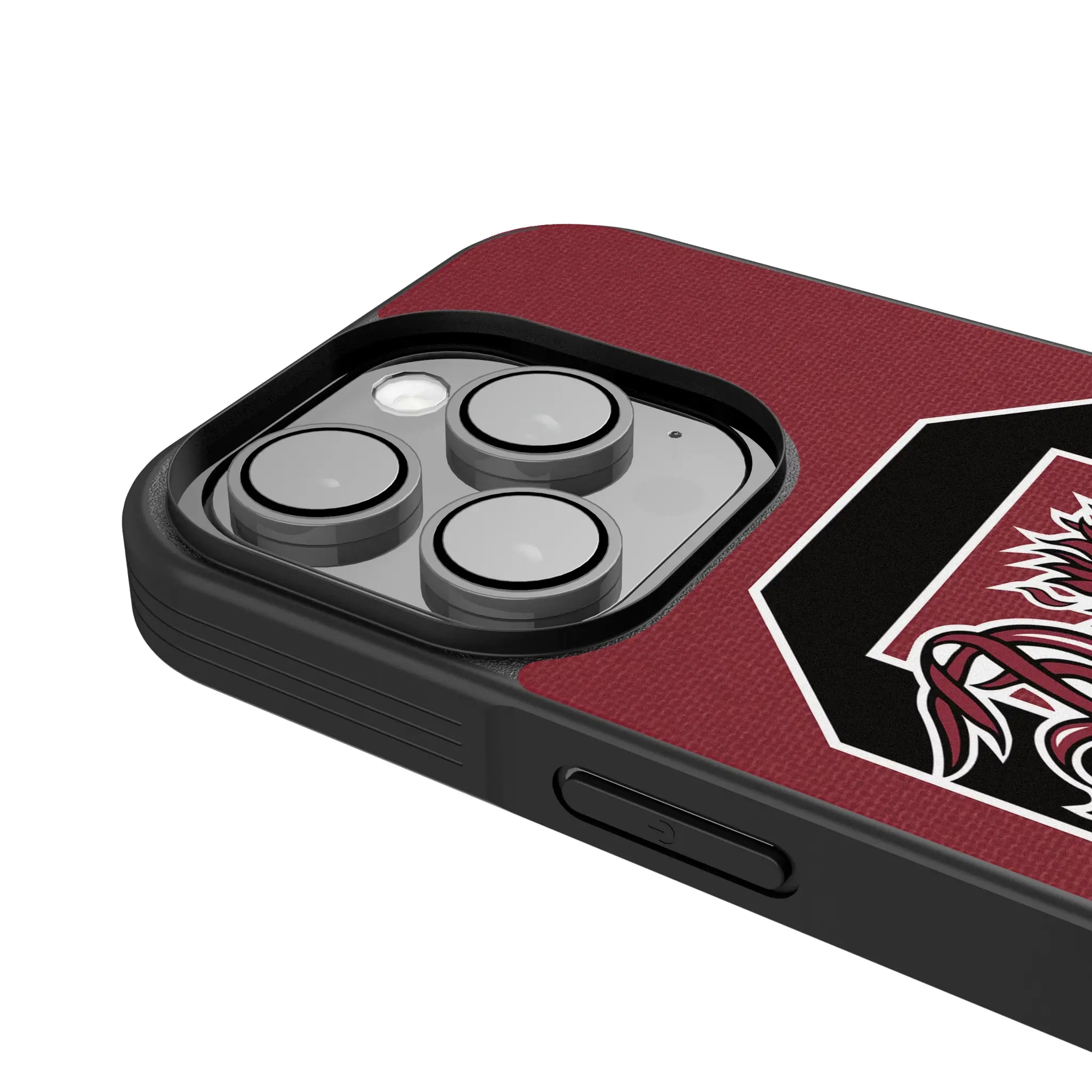 University of South Carolina Gamecocks Personalized Stripe iPhone Bump Phone Case for Apple iPhone - Detail