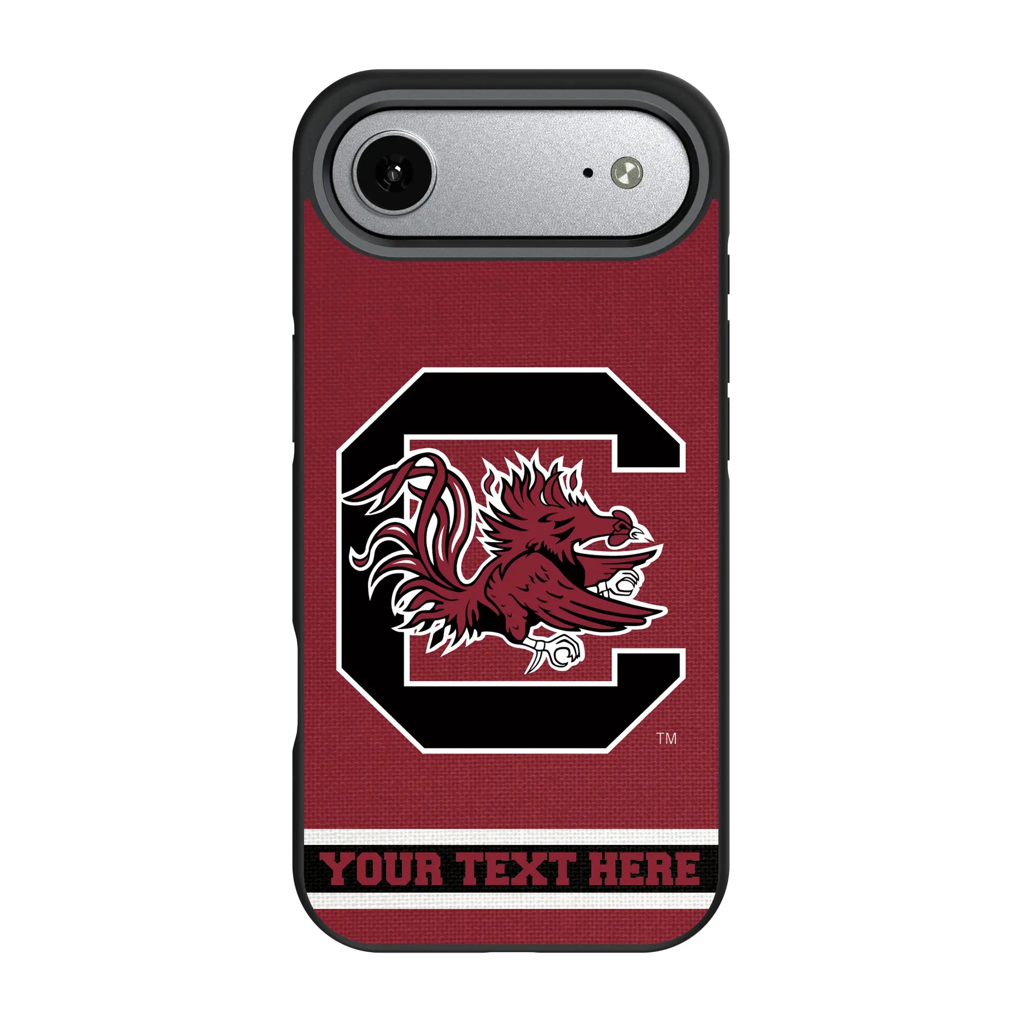 University of South Carolina Gamecocks Personalized Stripe iPhone Bump Phone Case for Apple iPhone#Device_iPhone Air
