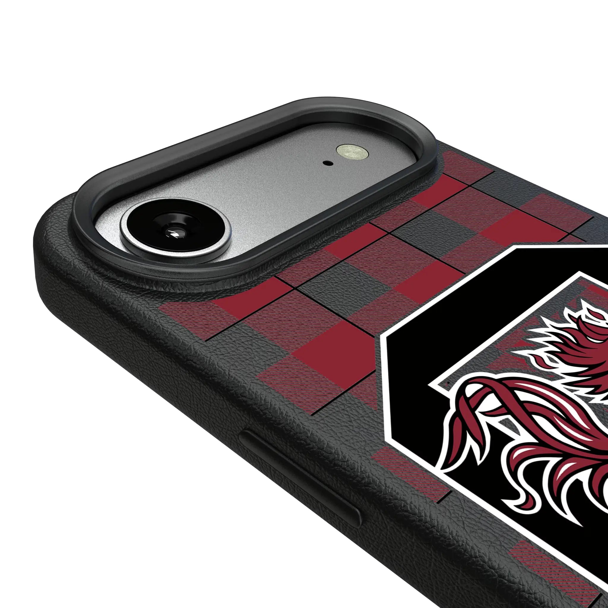 University of South Carolina Gamecocks Plaid iPhone MagSafe Compatible Phone Case for Apple iPhone - Detail#Device_iPhone Air