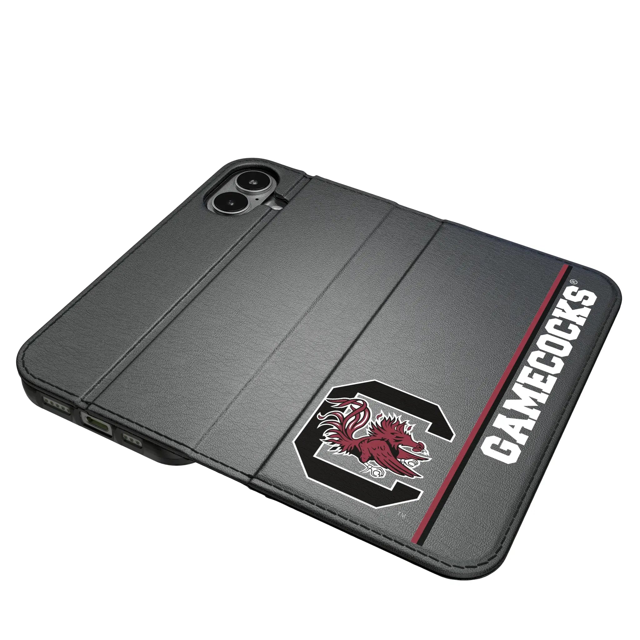 University of South Carolina Gamecocks Sidebar iPhone Folio Phone Case for Apple iPhone#Device_iPhone 17